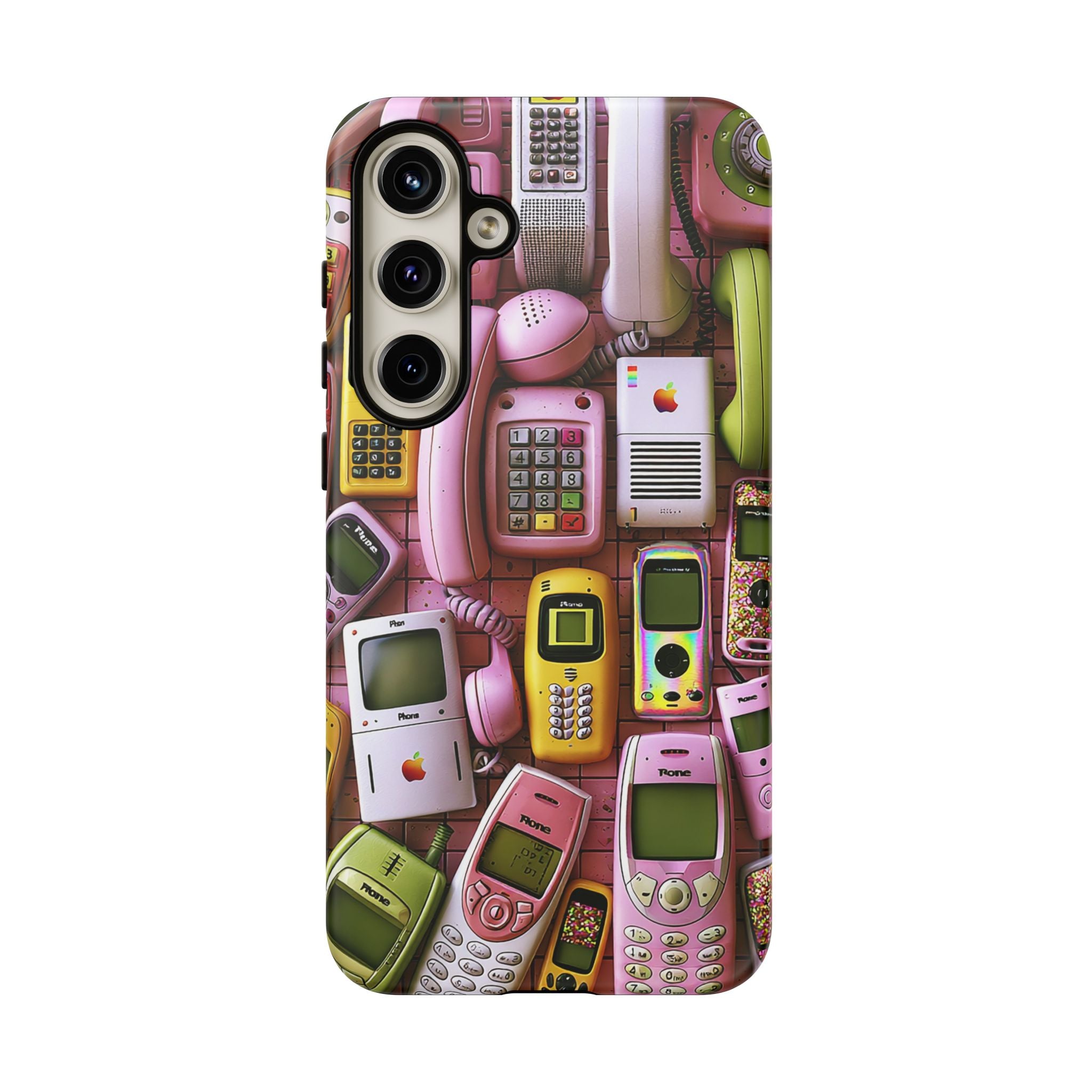 Phone Case — Surreal VR Cityscape Illustration