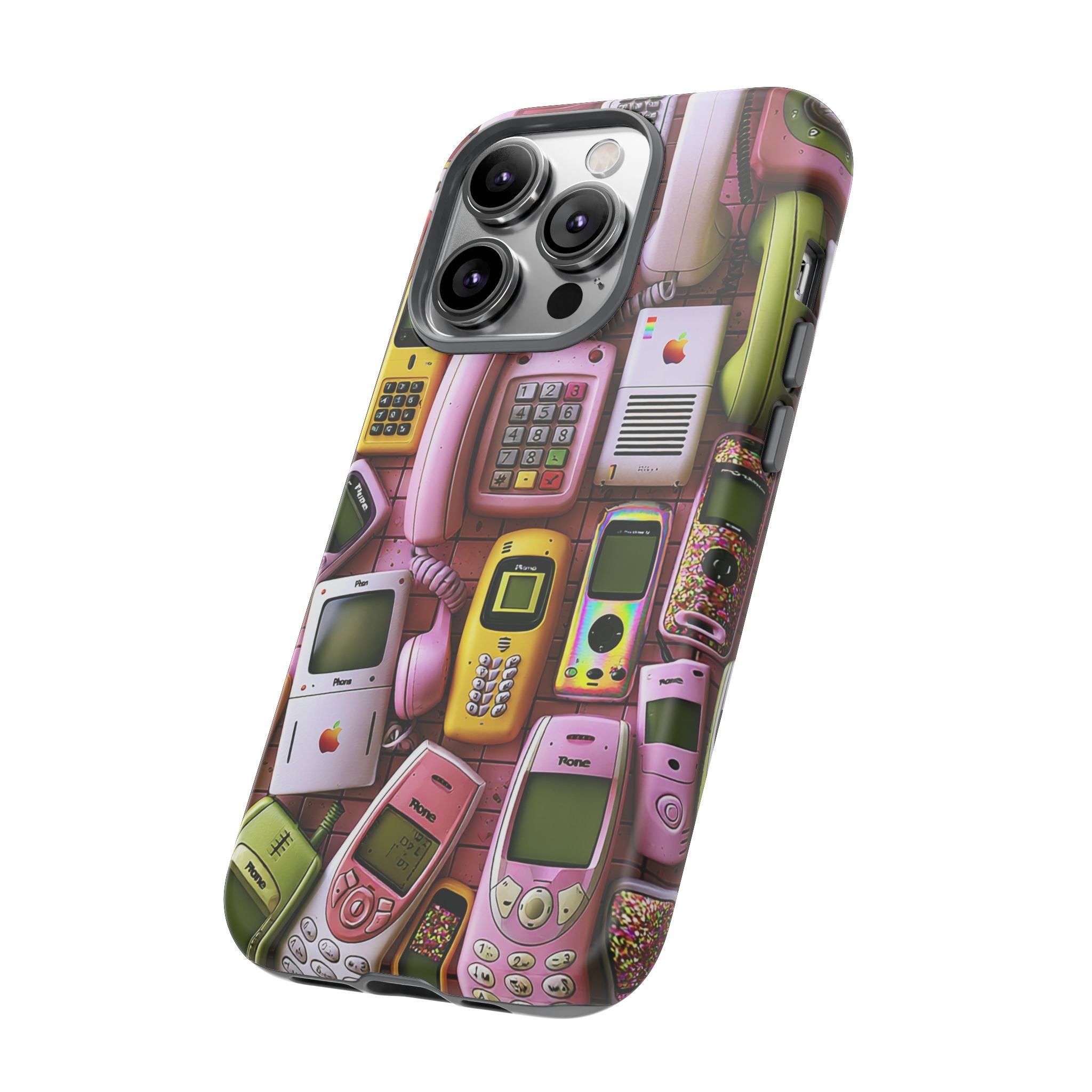 Phone Case — Surreal VR Cityscape Illustration