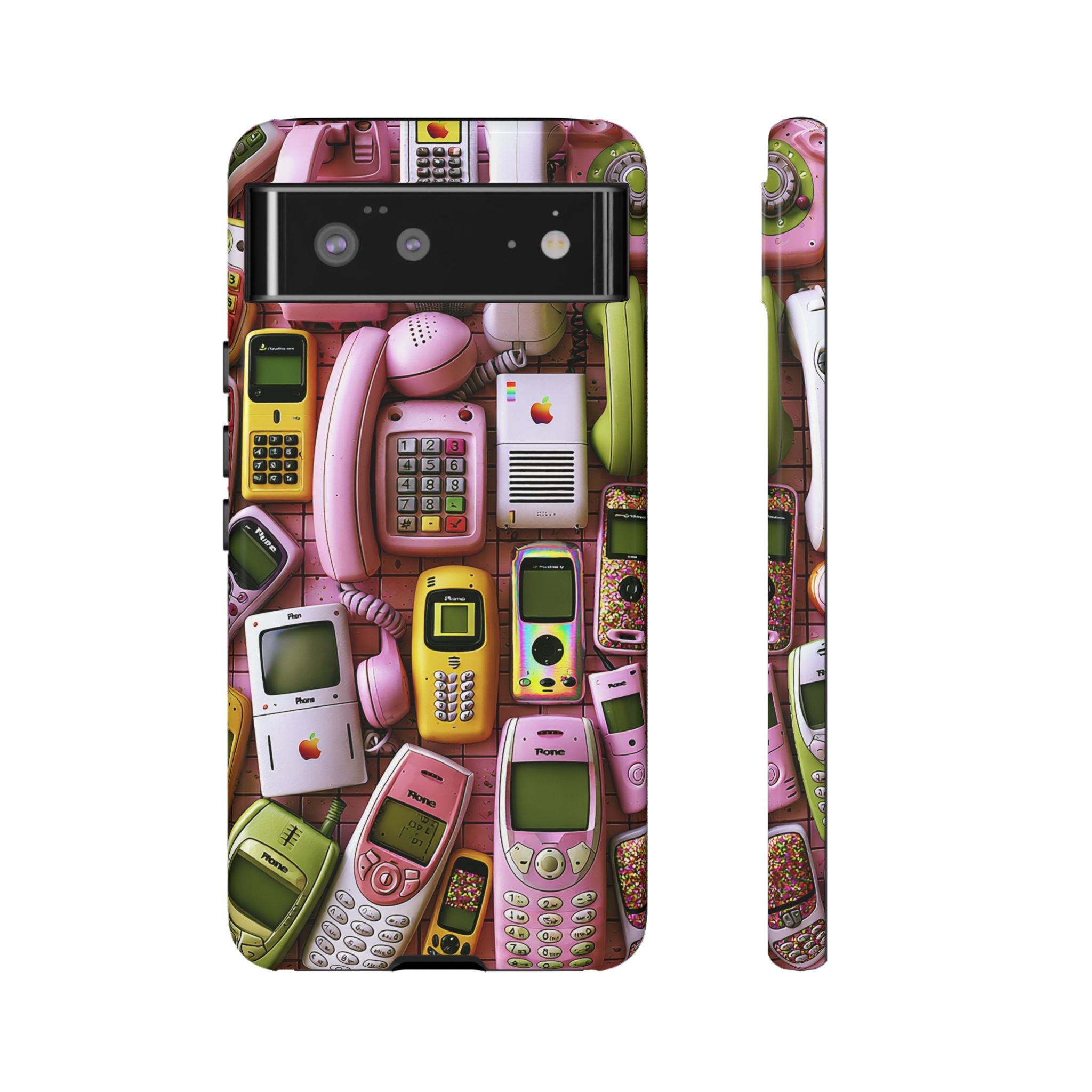 Phone Case — Surreal VR Cityscape Illustration