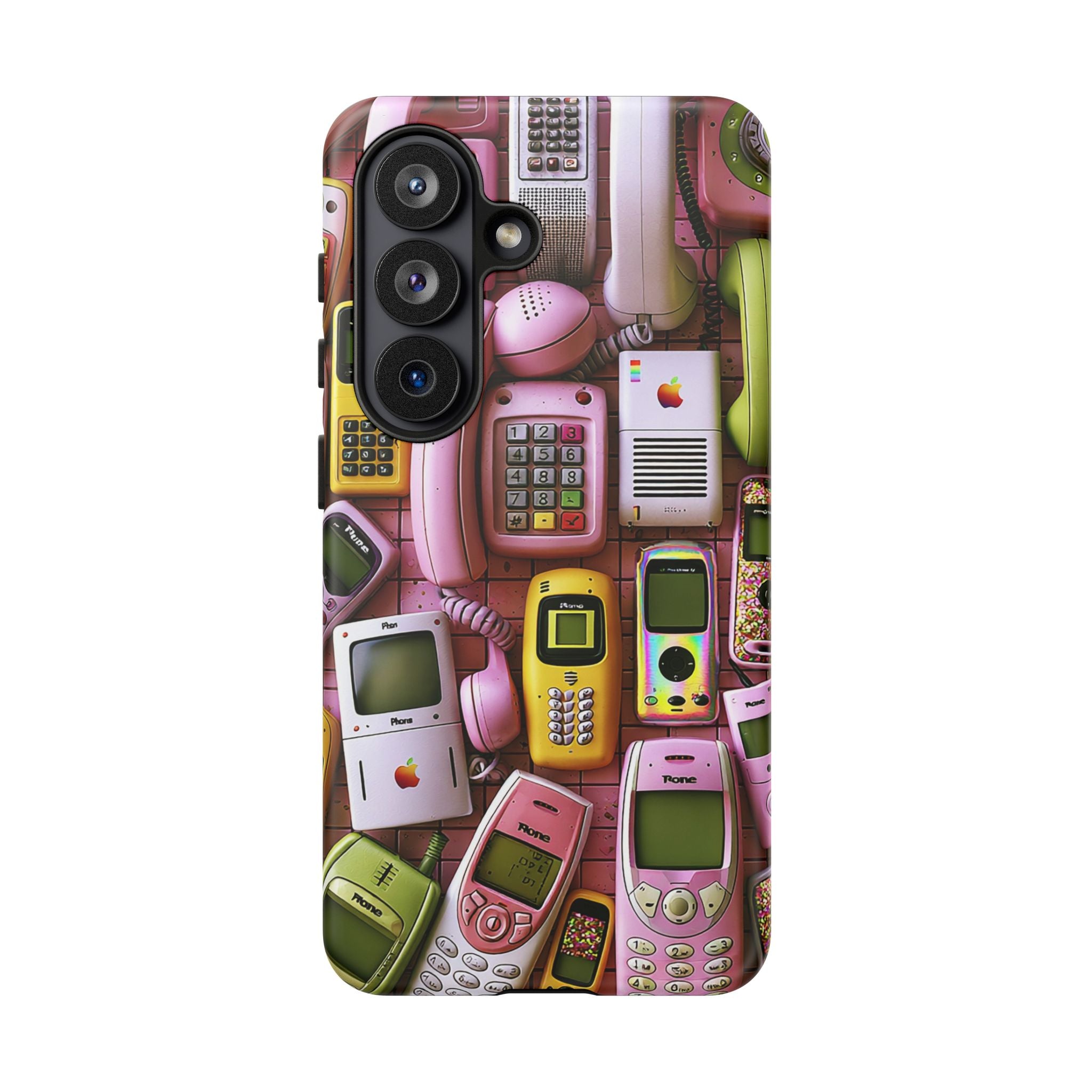 Phone Case — Surreal VR Cityscape Illustration