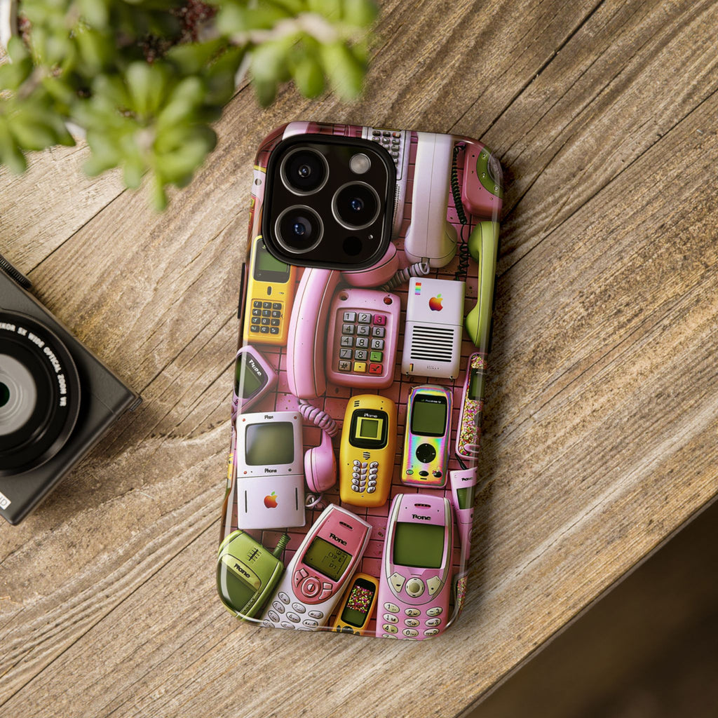 Phone Case — Surreal VR Cityscape Illustration