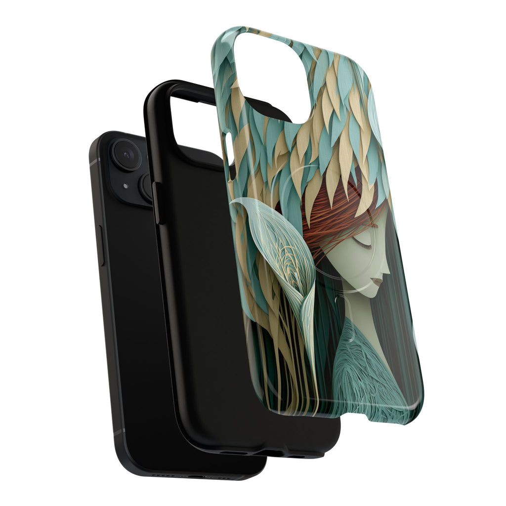 Artistic Forest Nymph Tough Magnetic Phone Case
