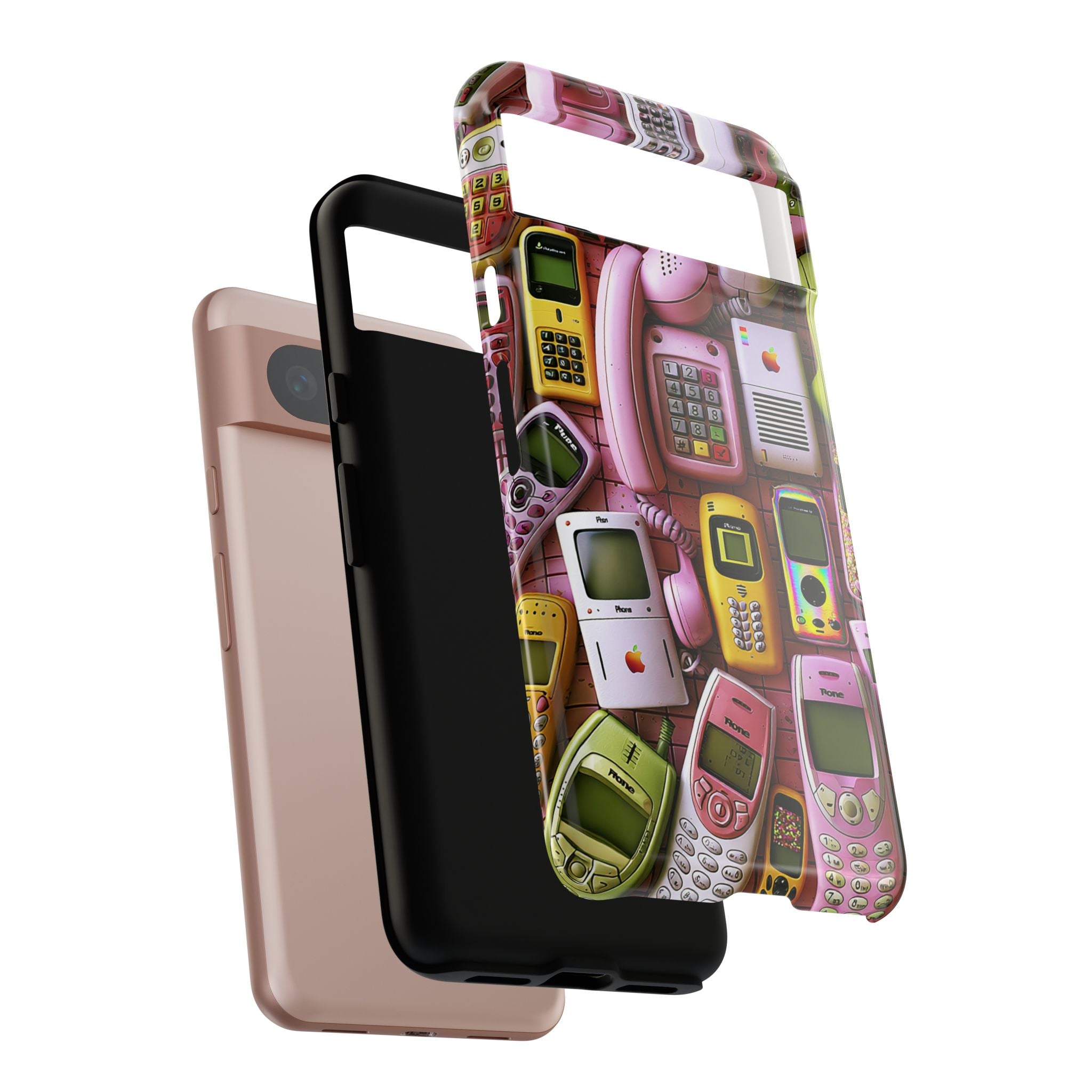 Phone Case — Surreal VR Cityscape Illustration