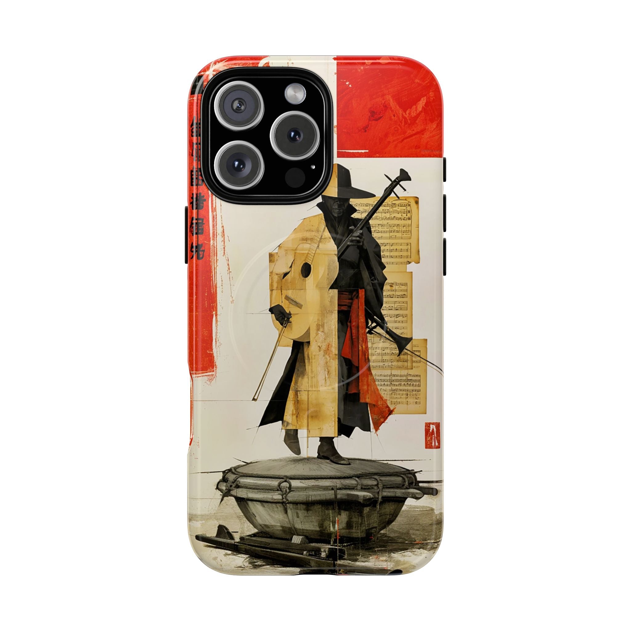 Samurai Art Phone Case — Tough Magnetic Protective iPhone Cover