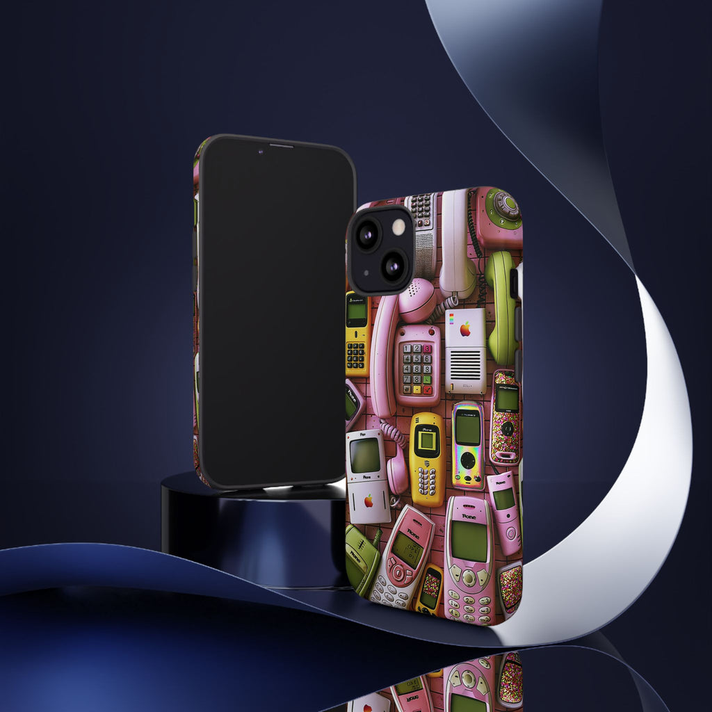 Phone Case — Surreal VR Cityscape Illustration