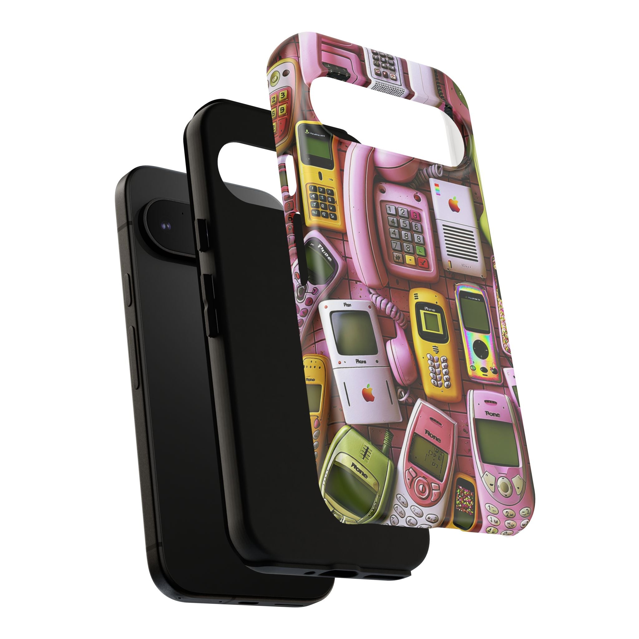 Phone Case — Surreal VR Cityscape Illustration