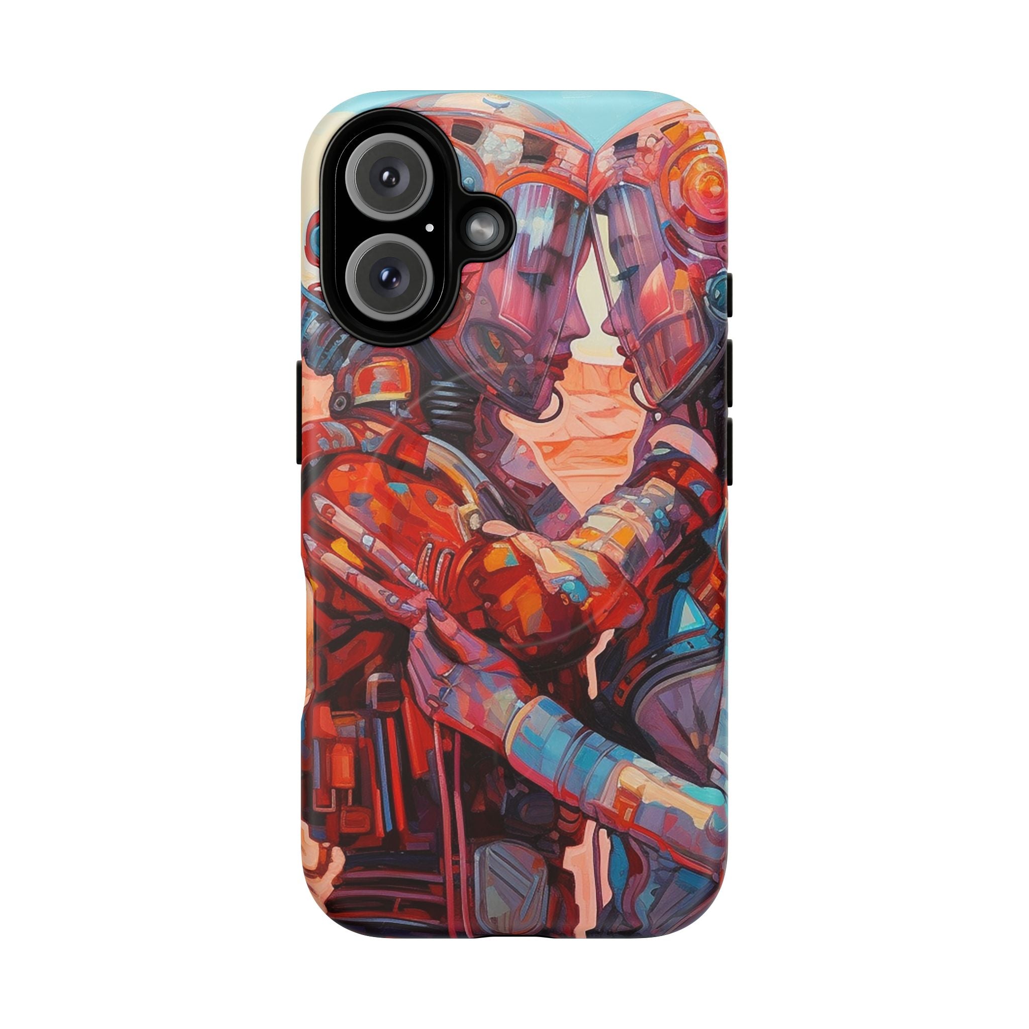 Phone Case — Colorful Futuristic Astronauts Magnetic Tough Case