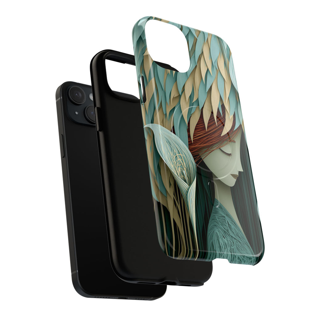 Artistic Forest Nymph Tough Magnetic Phone Case
