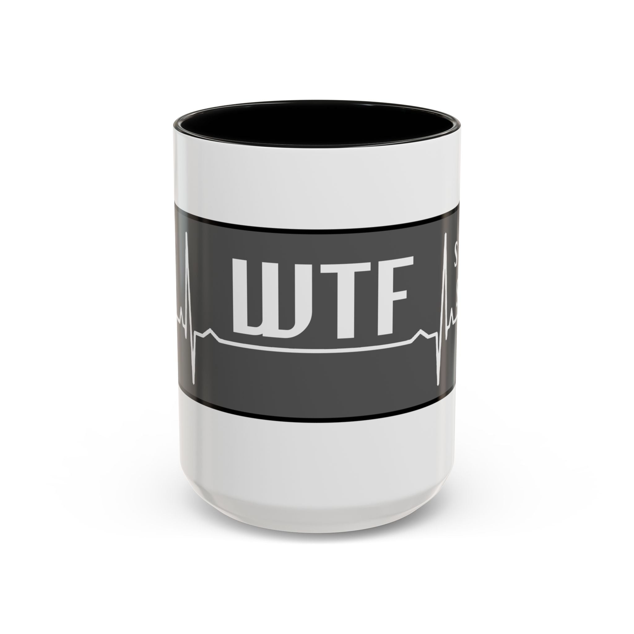 Coffee Mug — WTF (Weekend Heartbeat) Funny Weekend Nurse Gift