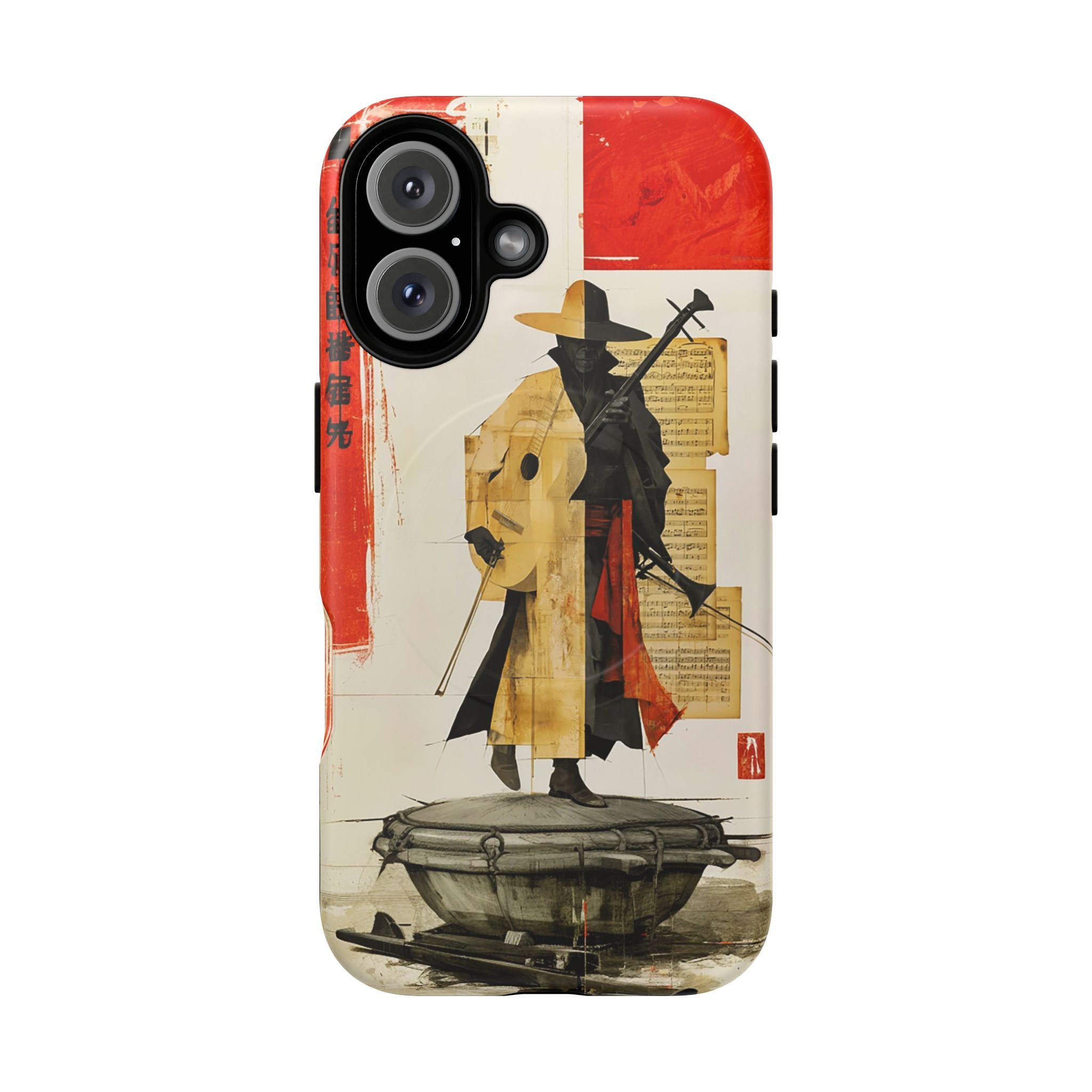 Samurai Art Phone Case — Tough Magnetic Protective iPhone Cover
