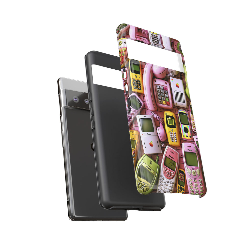 Phone Case — Surreal VR Cityscape Illustration