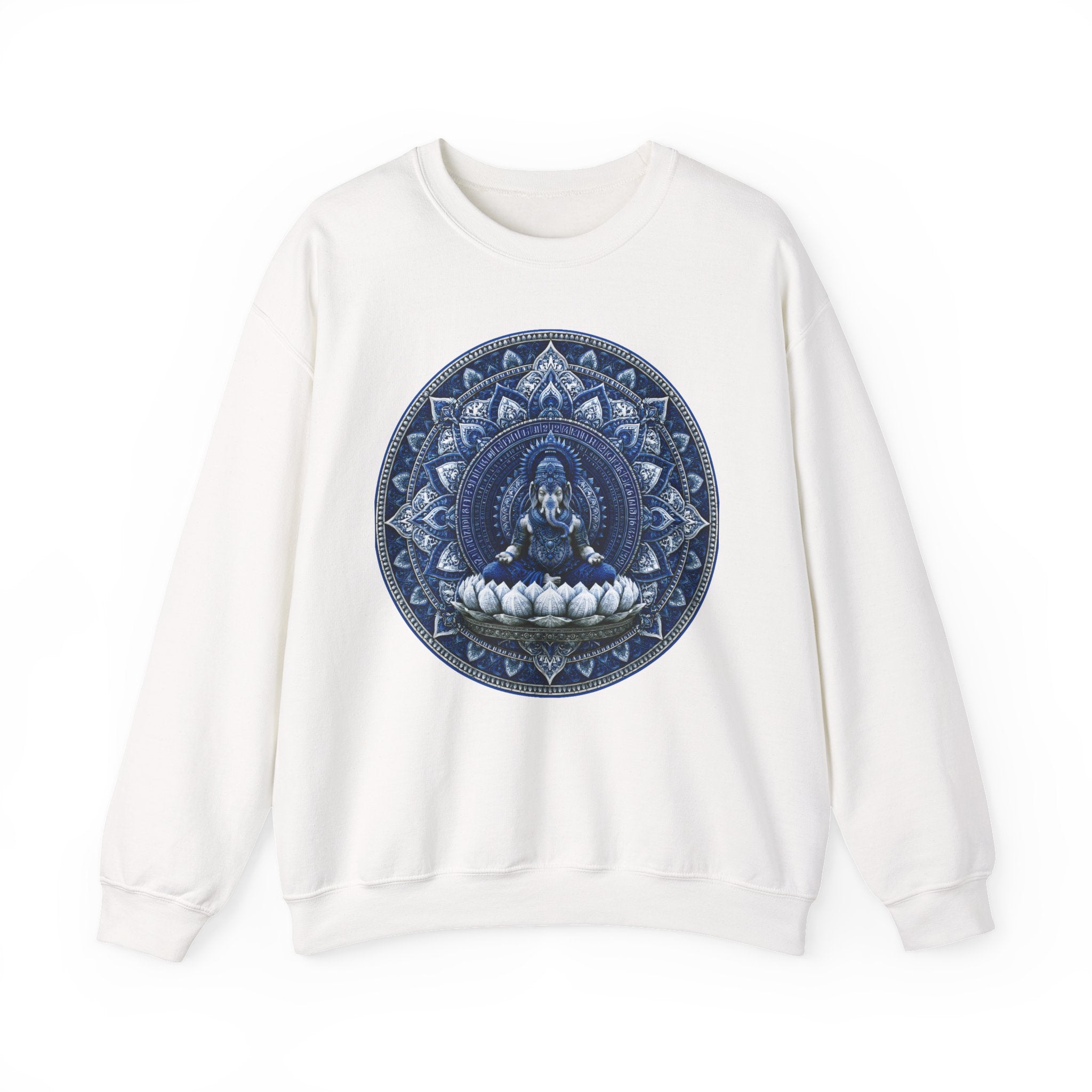 Mandala Lotus Buddha Crewneck Sweatshirt