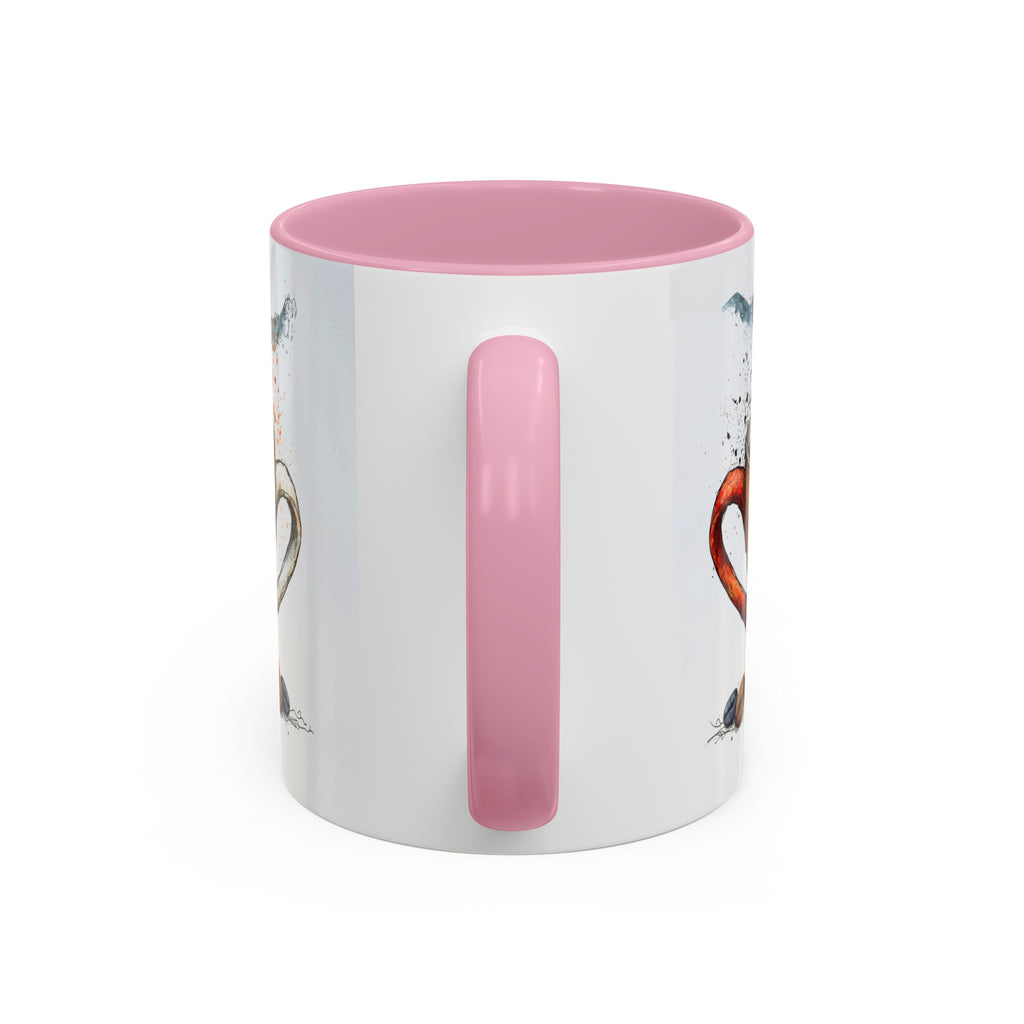 But First Coffee Ceramic Mug — Colorful Watercolor Coffee Cups (11oz & 15oz)