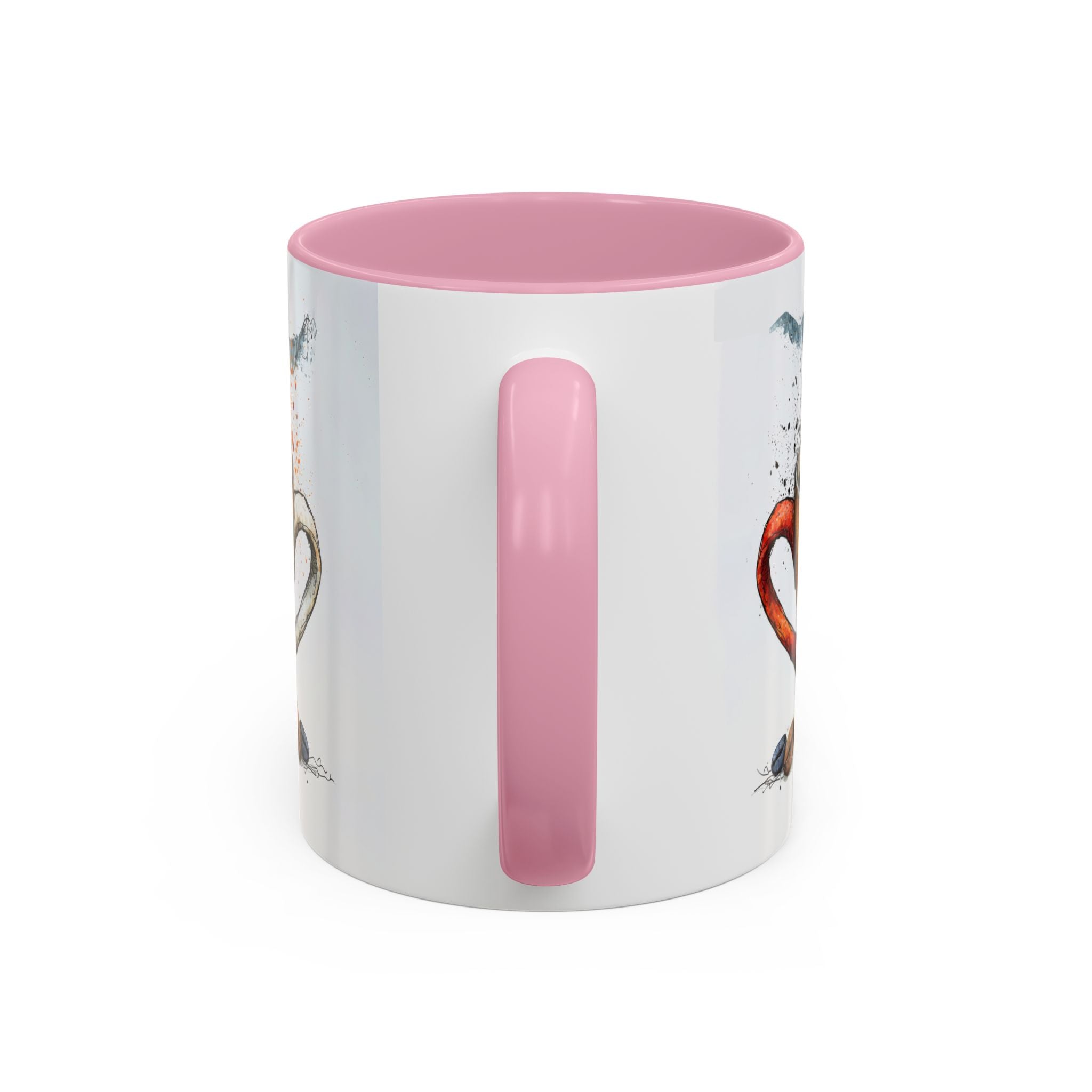 But First Coffee Ceramic Mug — Colorful Watercolor Coffee Cups (11oz & 15oz)