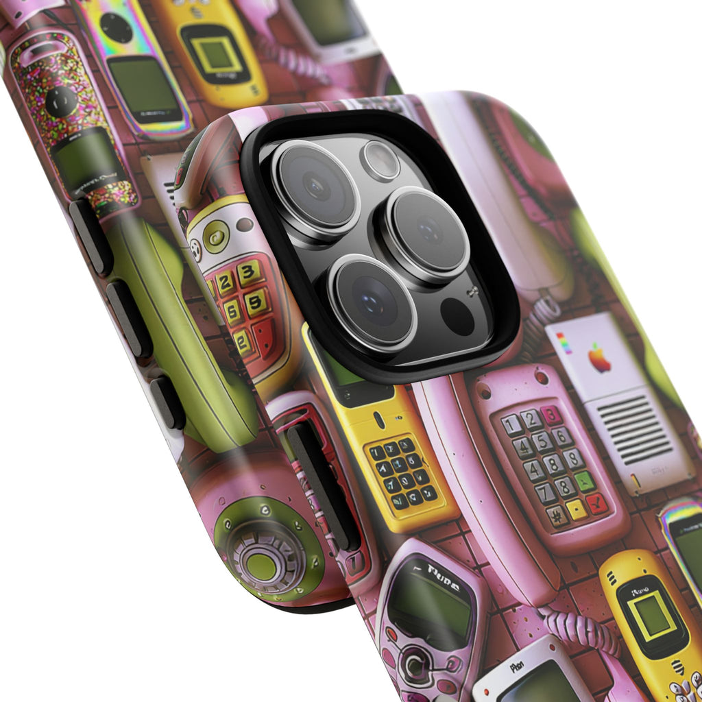 Phone Case — Surreal VR Cityscape Illustration