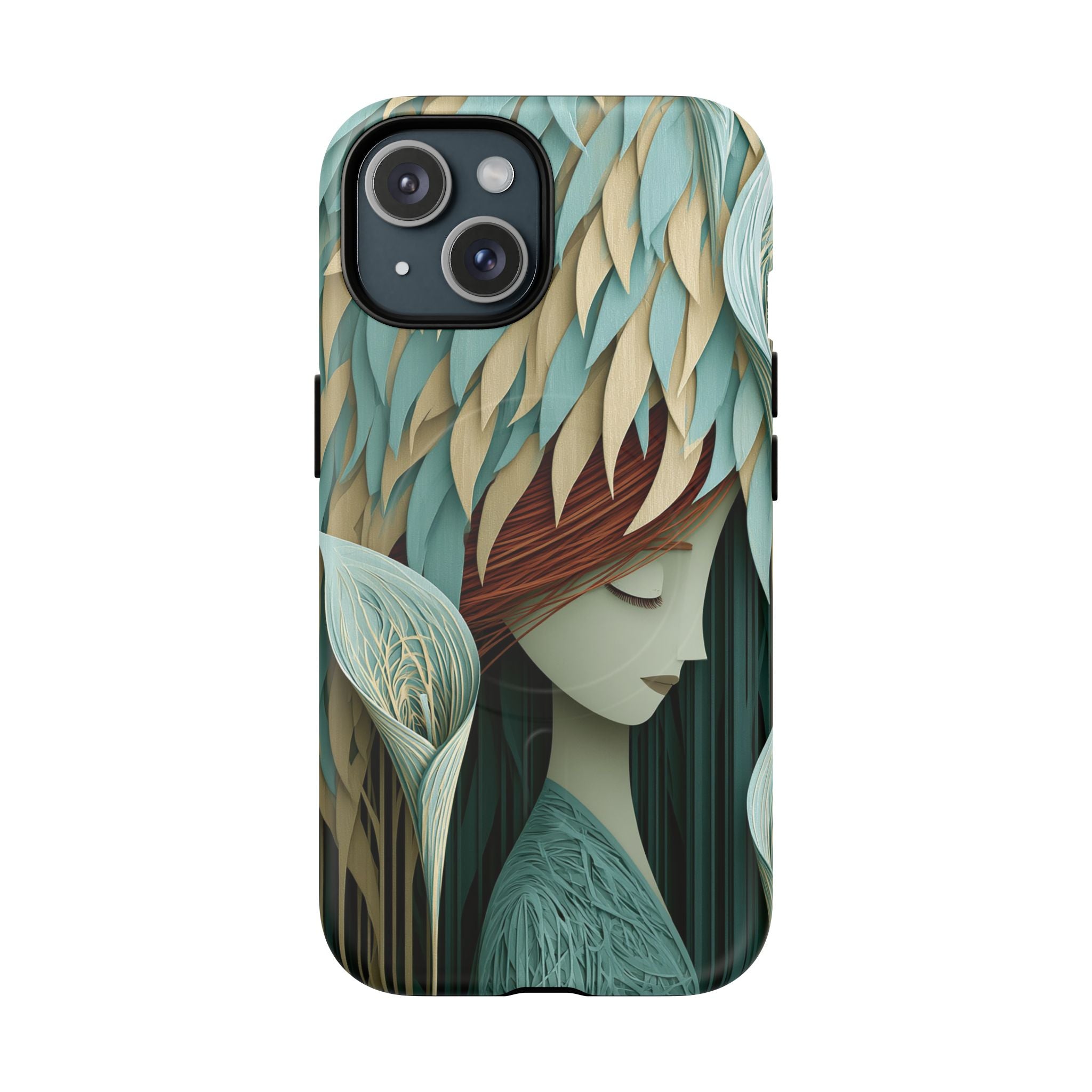 Artistic Forest Nymph Tough Magnetic Phone Case