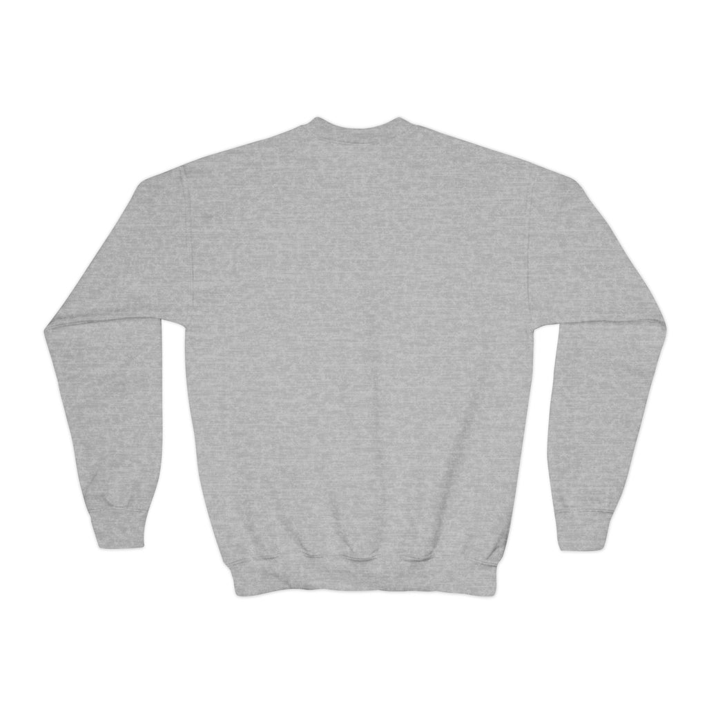 Youth Sweatshirt — Floral Number 8 Crewneck