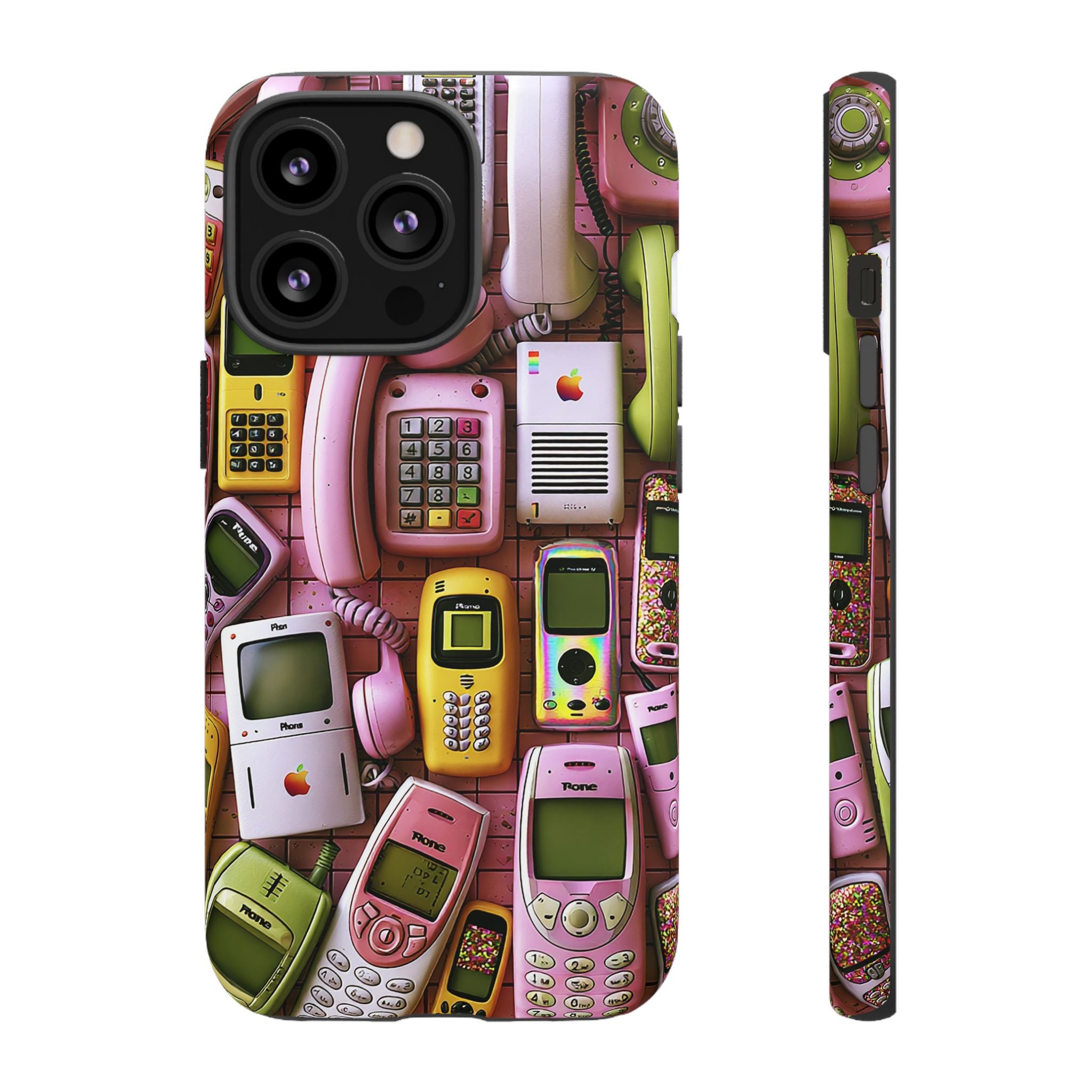 Phone Case — Surreal VR Cityscape Illustration