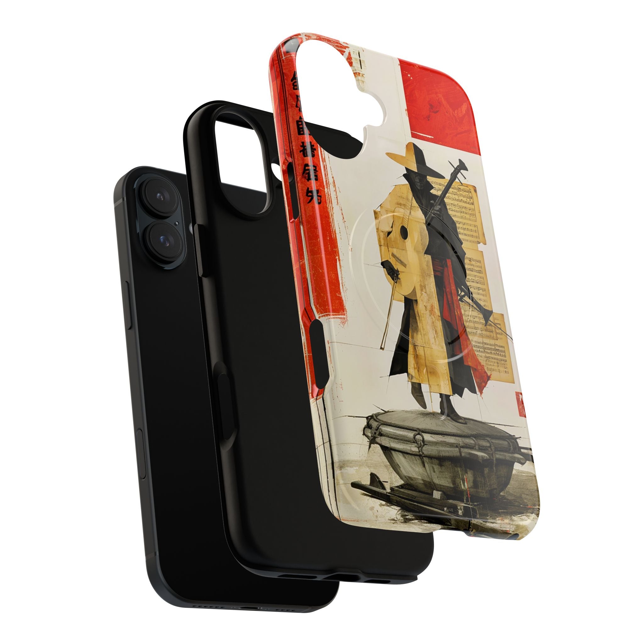 Samurai Art Phone Case — Tough Magnetic Protective iPhone Cover