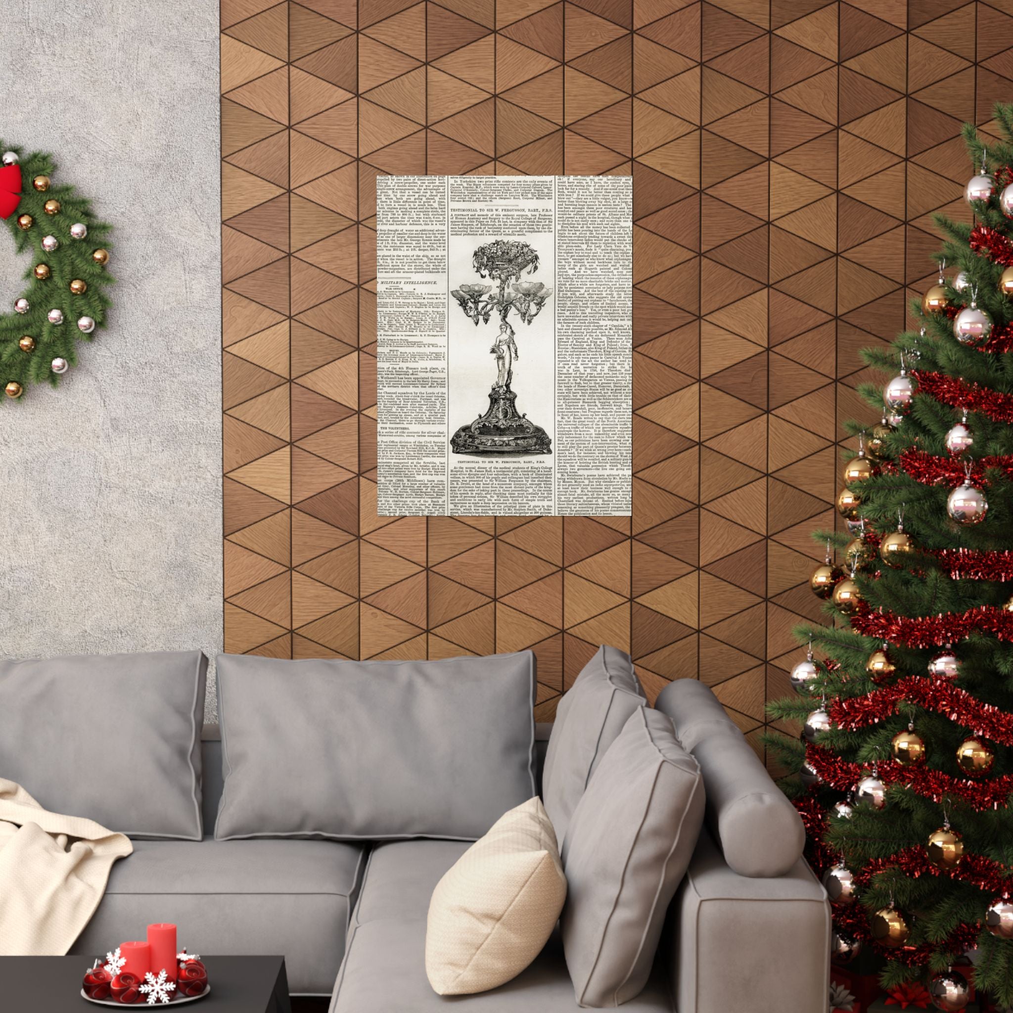 Vintage Botanical Dictionary Poster — Matte Vertical Wall Art