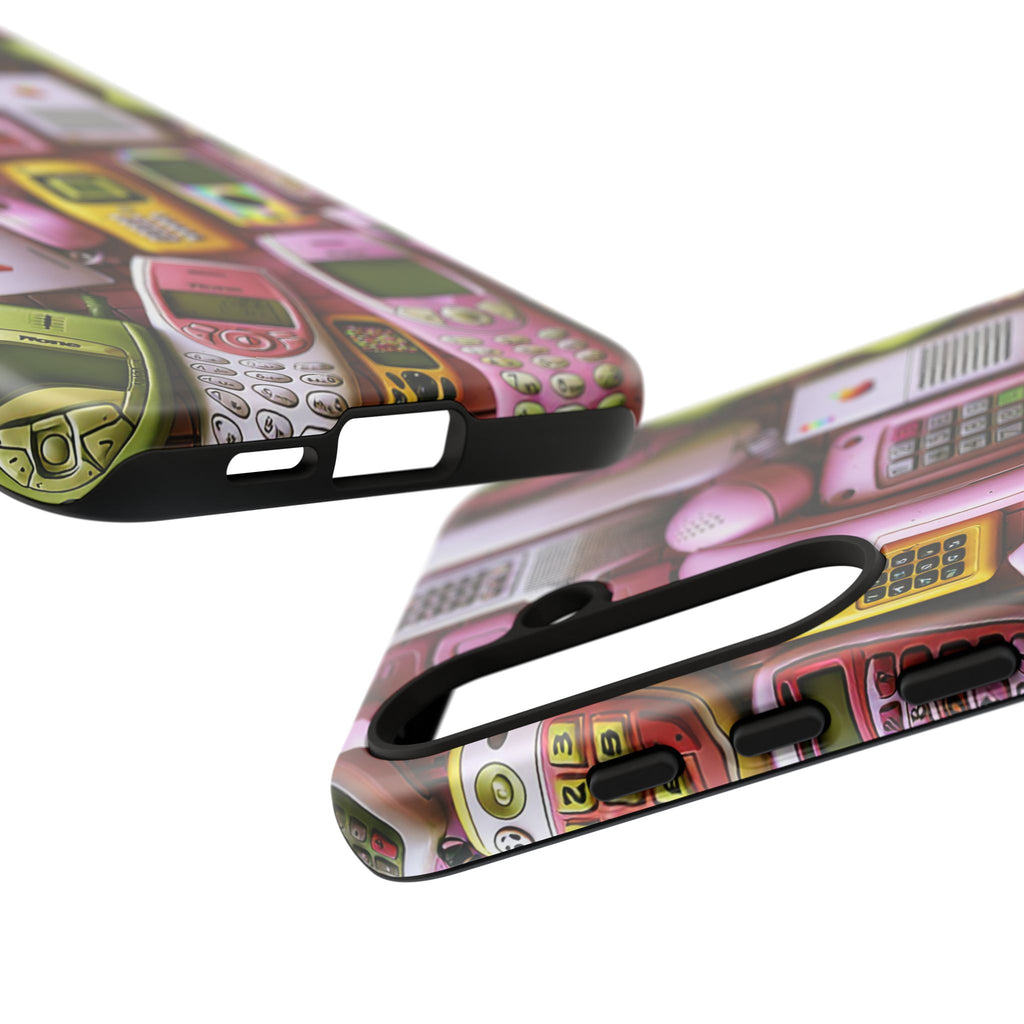 Phone Case — Surreal VR Cityscape Illustration