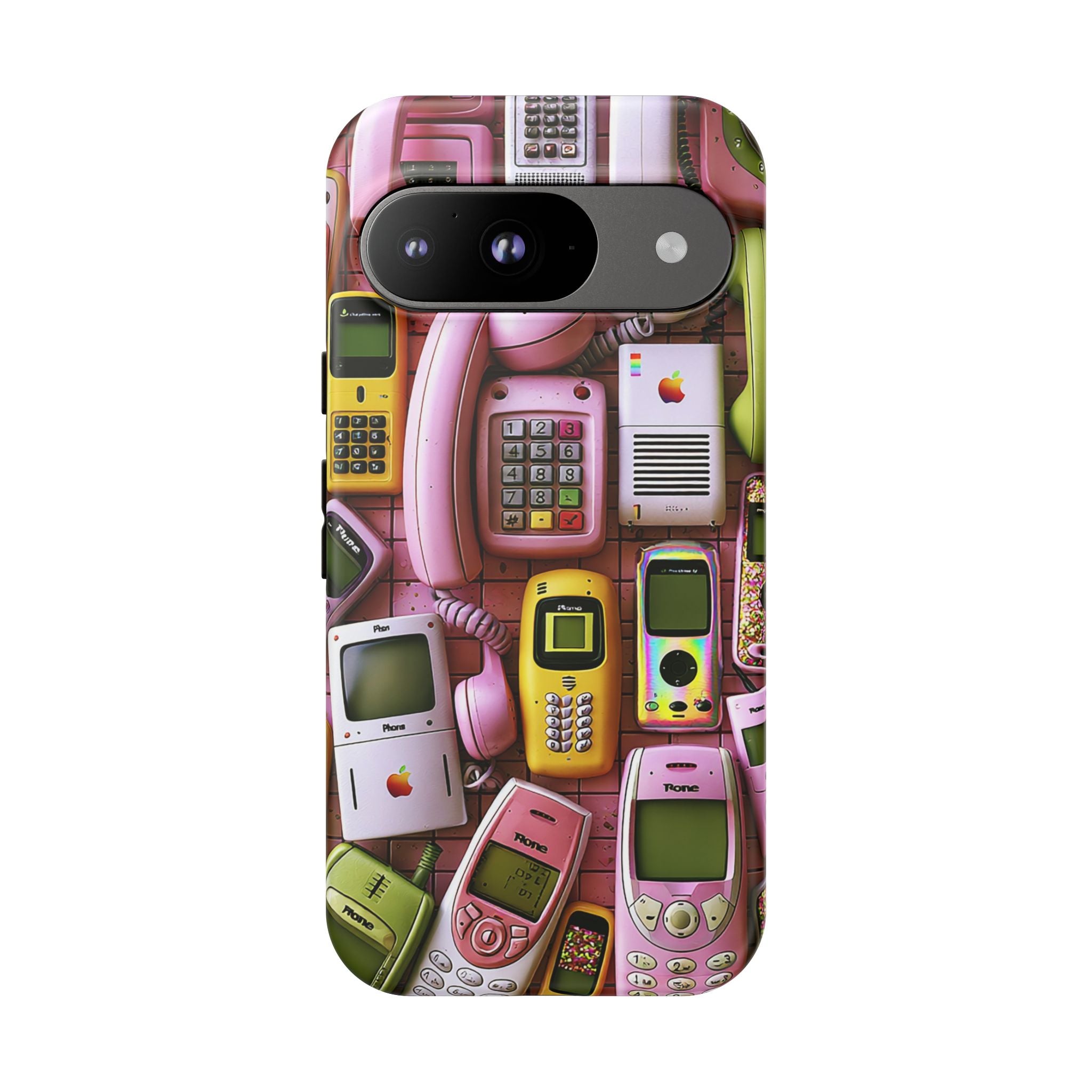 Phone Case — Surreal VR Cityscape Illustration