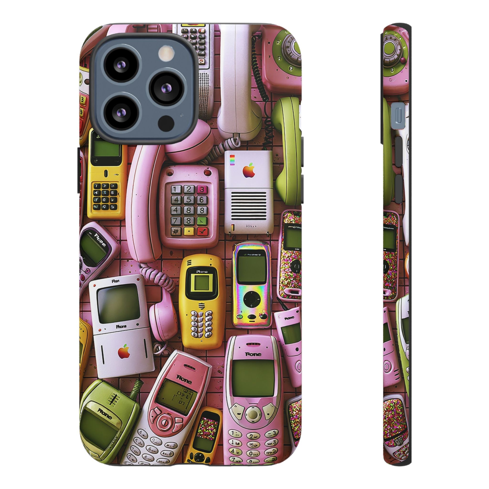 Phone Case — Surreal VR Cityscape Illustration