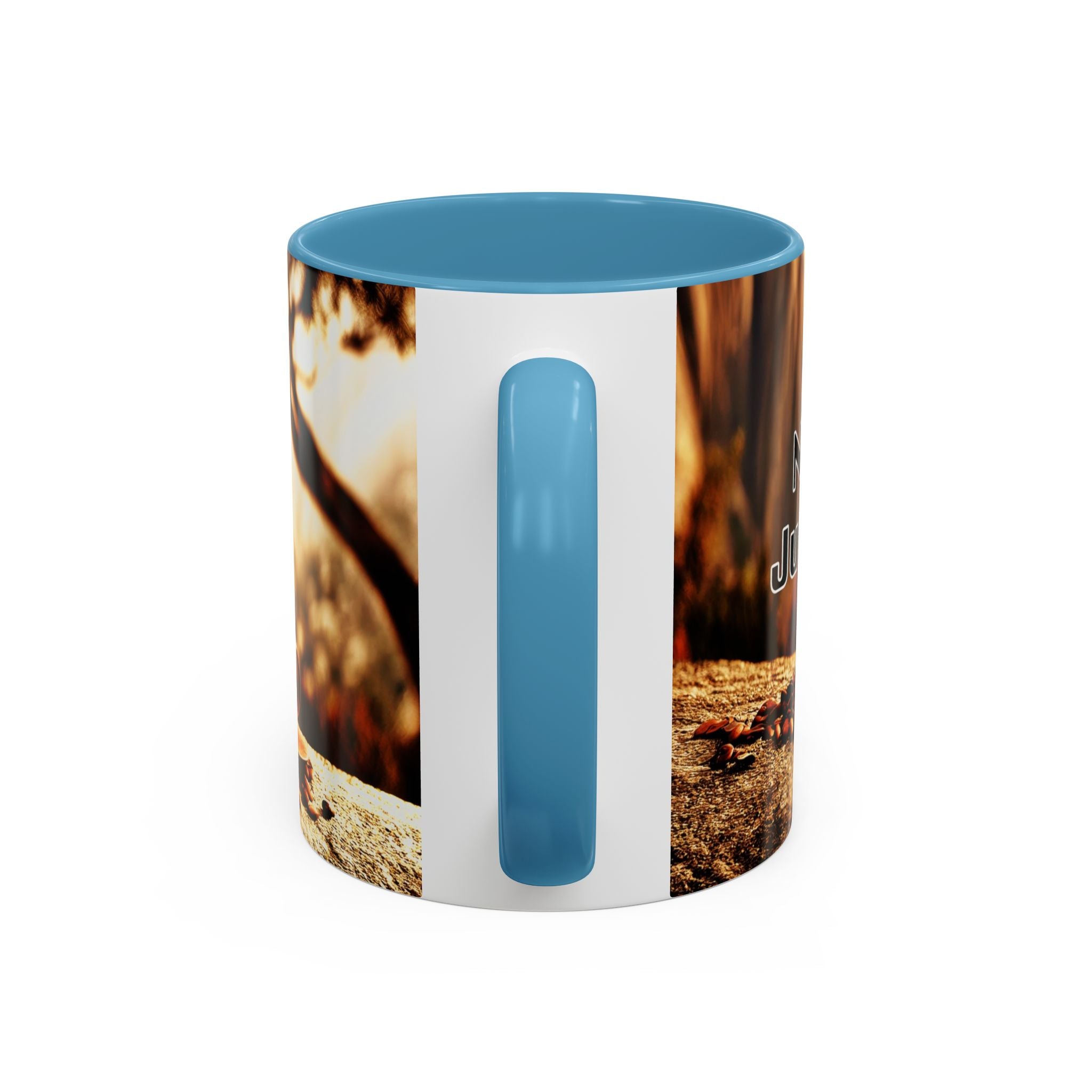 Coffee Mug — “No Chains on My Soul, Just Need Some Coffee” Accent Ceramic Mug (11/15 oz)