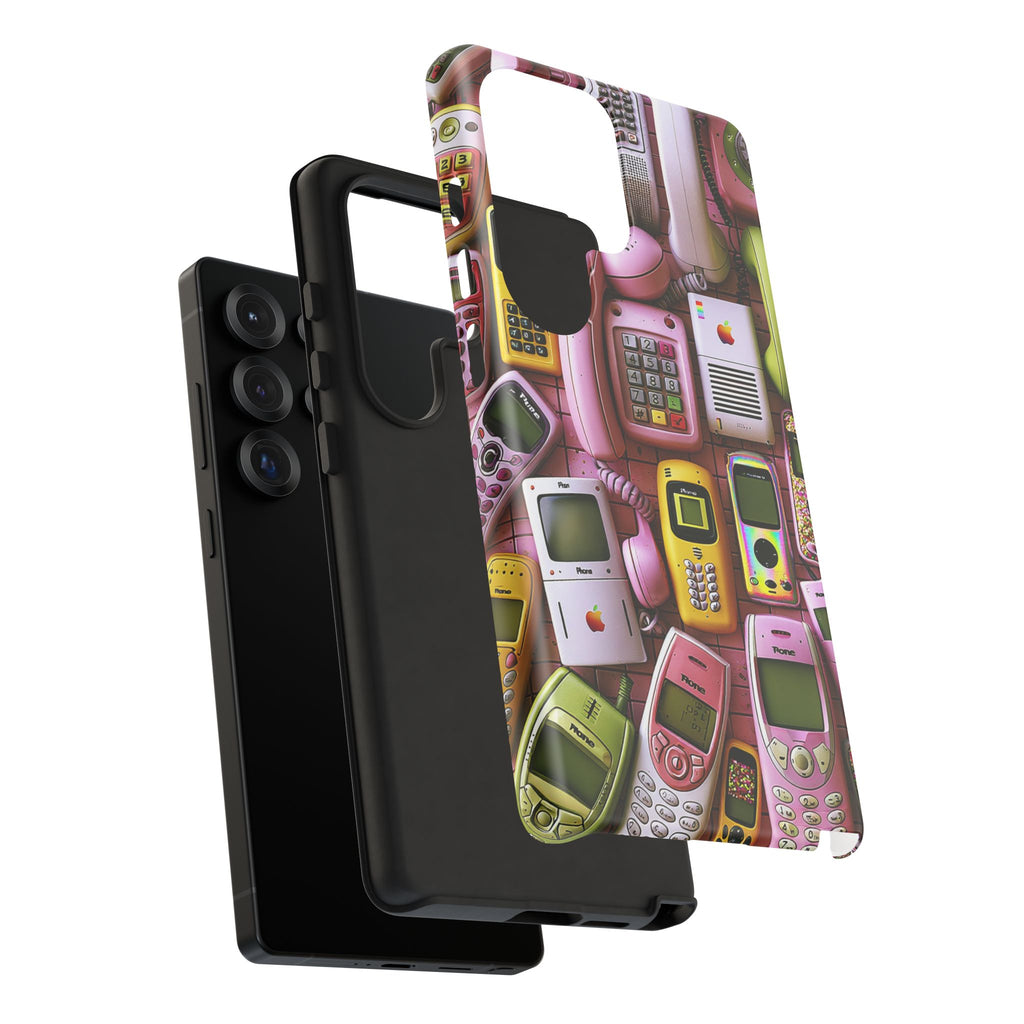 Phone Case — Surreal VR Cityscape Illustration