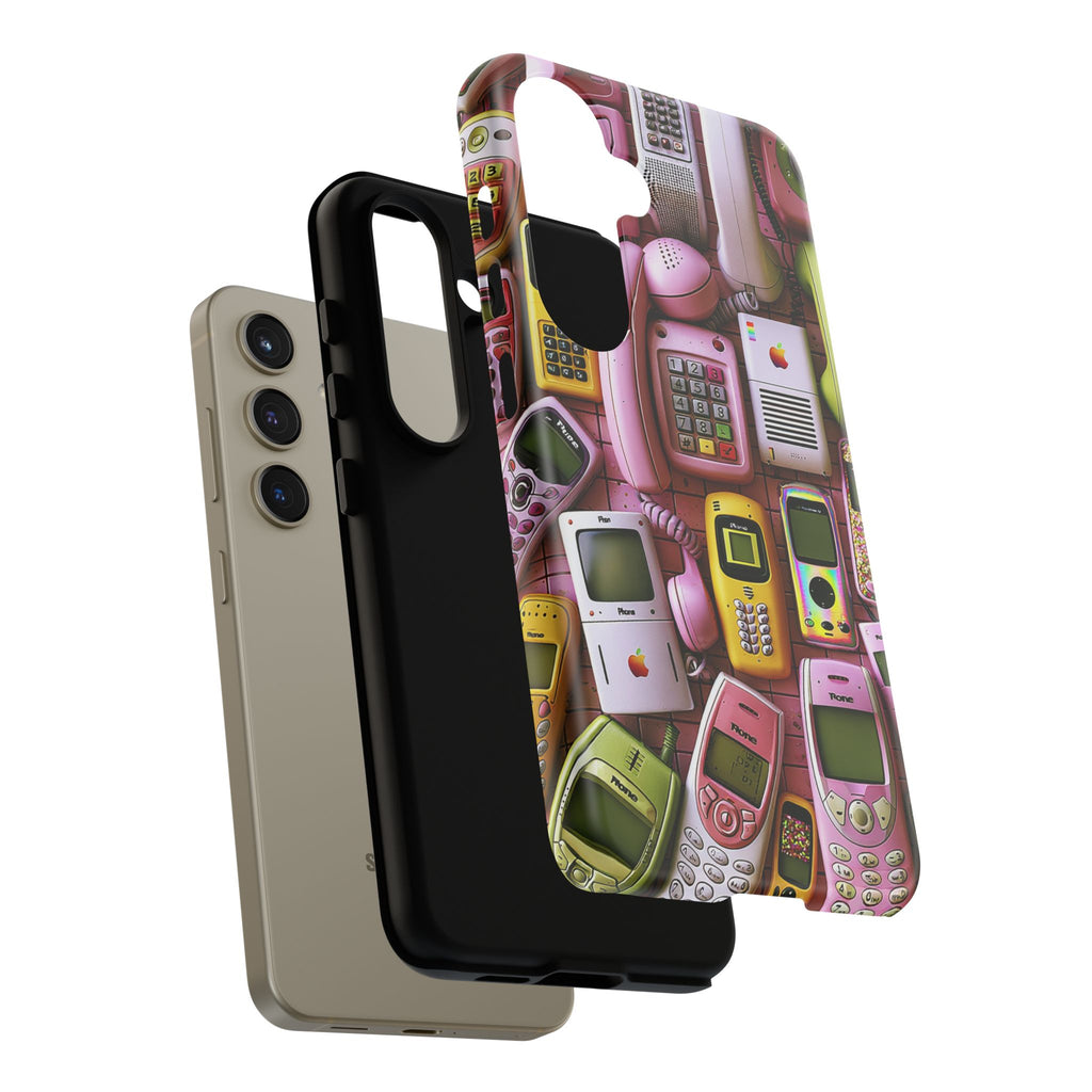 Phone Case — Surreal VR Cityscape Illustration