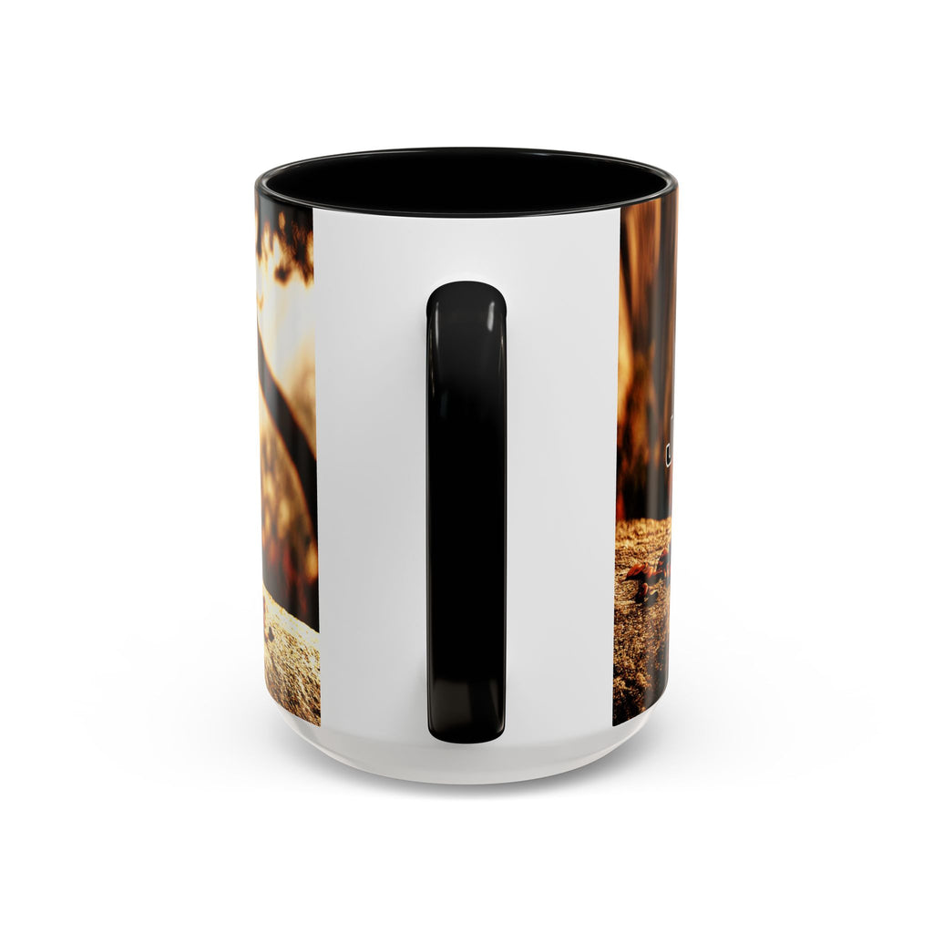 Coffee Mug — “No Chains on My Soul, Just Need Some Coffee” Accent Ceramic Mug (11/15 oz)