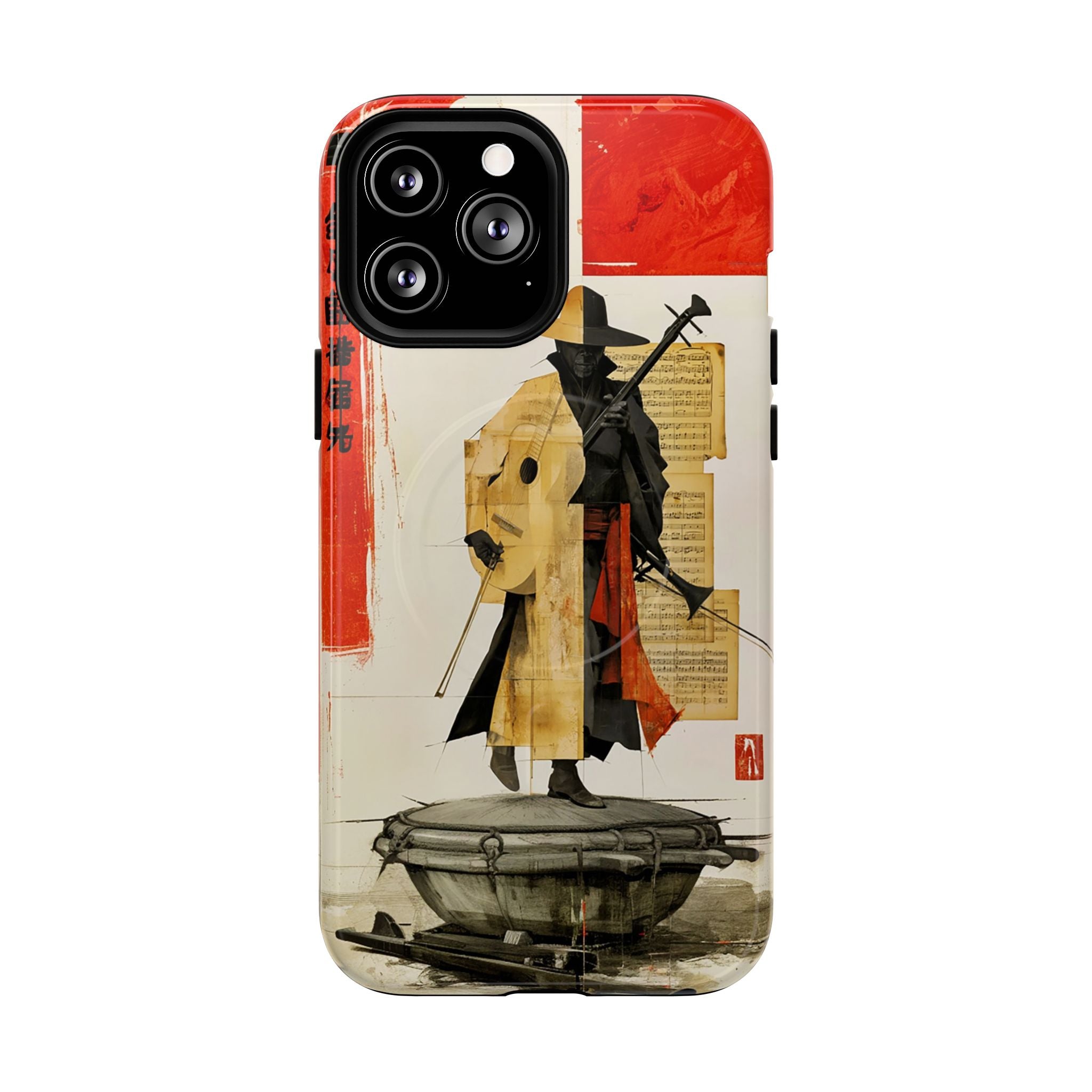 Samurai Art Phone Case — Tough Magnetic Protective iPhone Cover