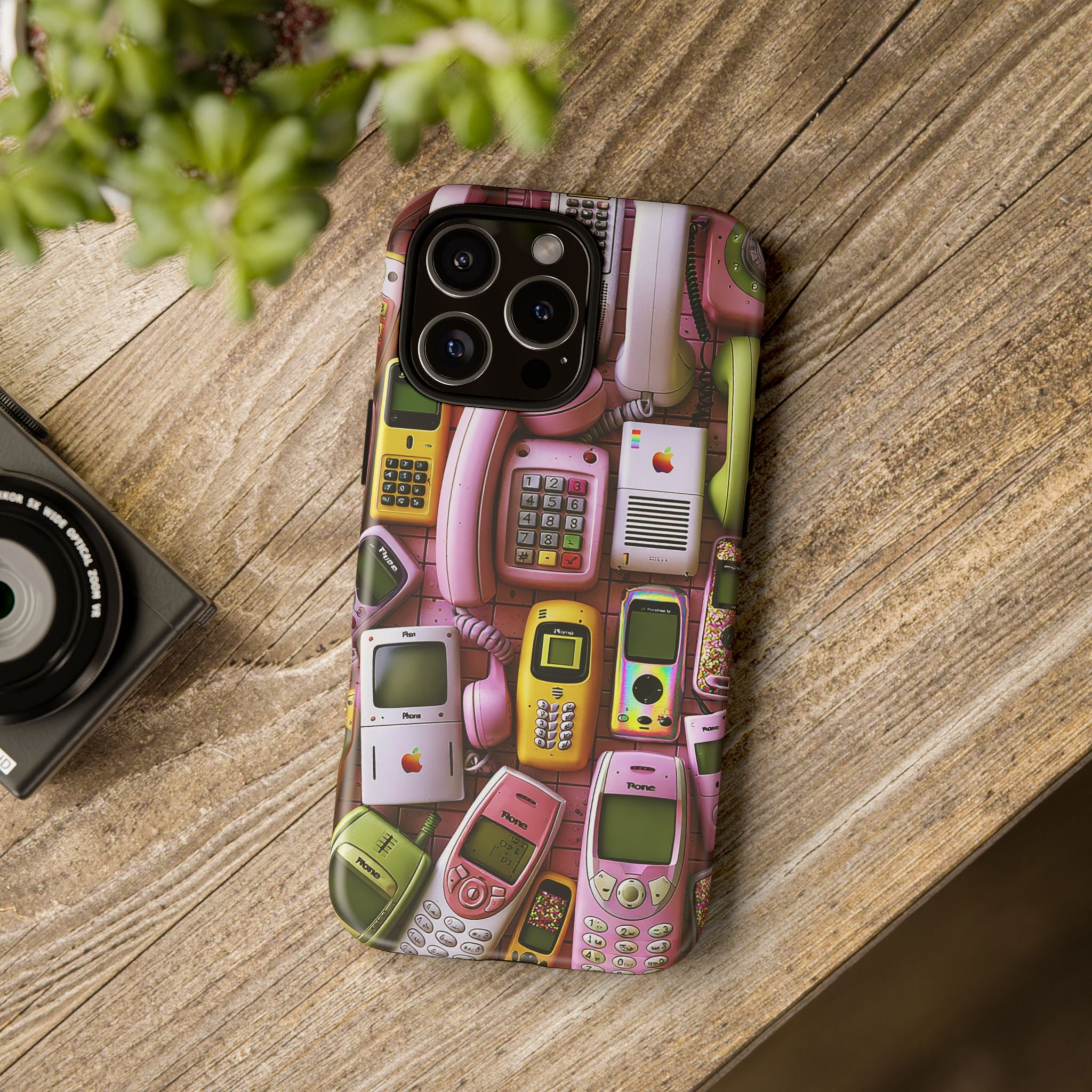 Phone Case — Surreal VR Cityscape Illustration