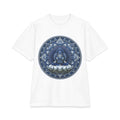 Lotus Buddha Mandala T-Shirt — Blue Meditation Graphic Tee