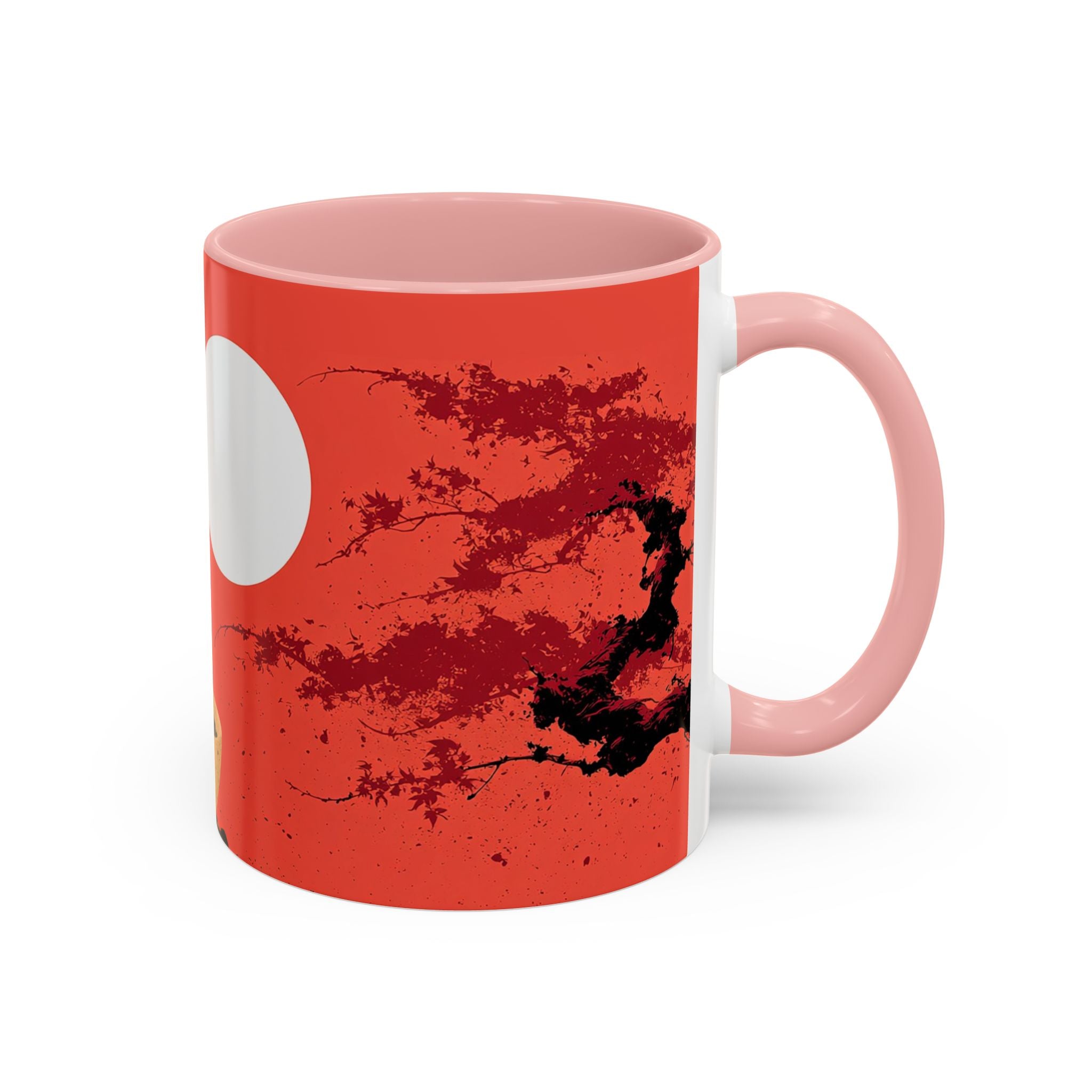 Red Coffee Mug - "Yeah, yeah, yeah ... First Coffee" Vintage Steam Design (11/15oz)