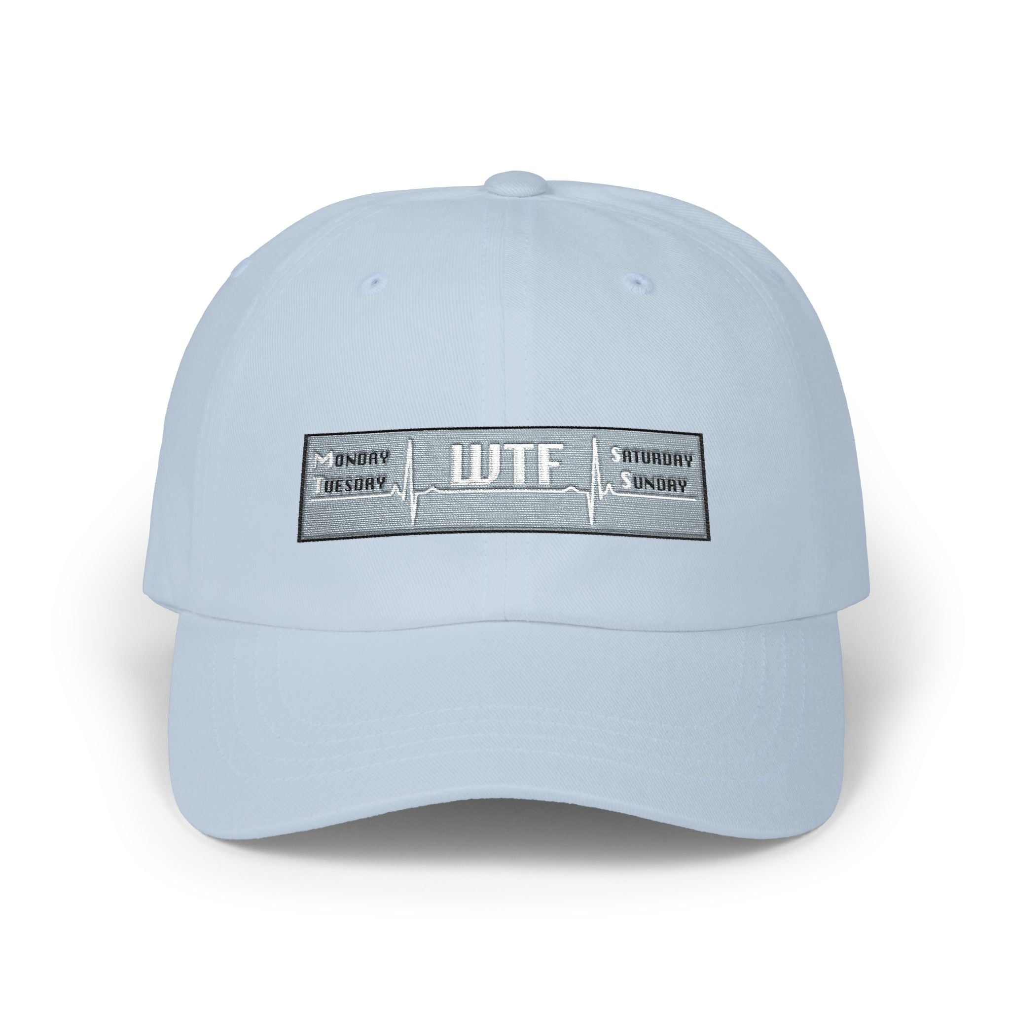 WTF Dad Cap – Vintage Cassette Tape Embroidered Baseball Hat
