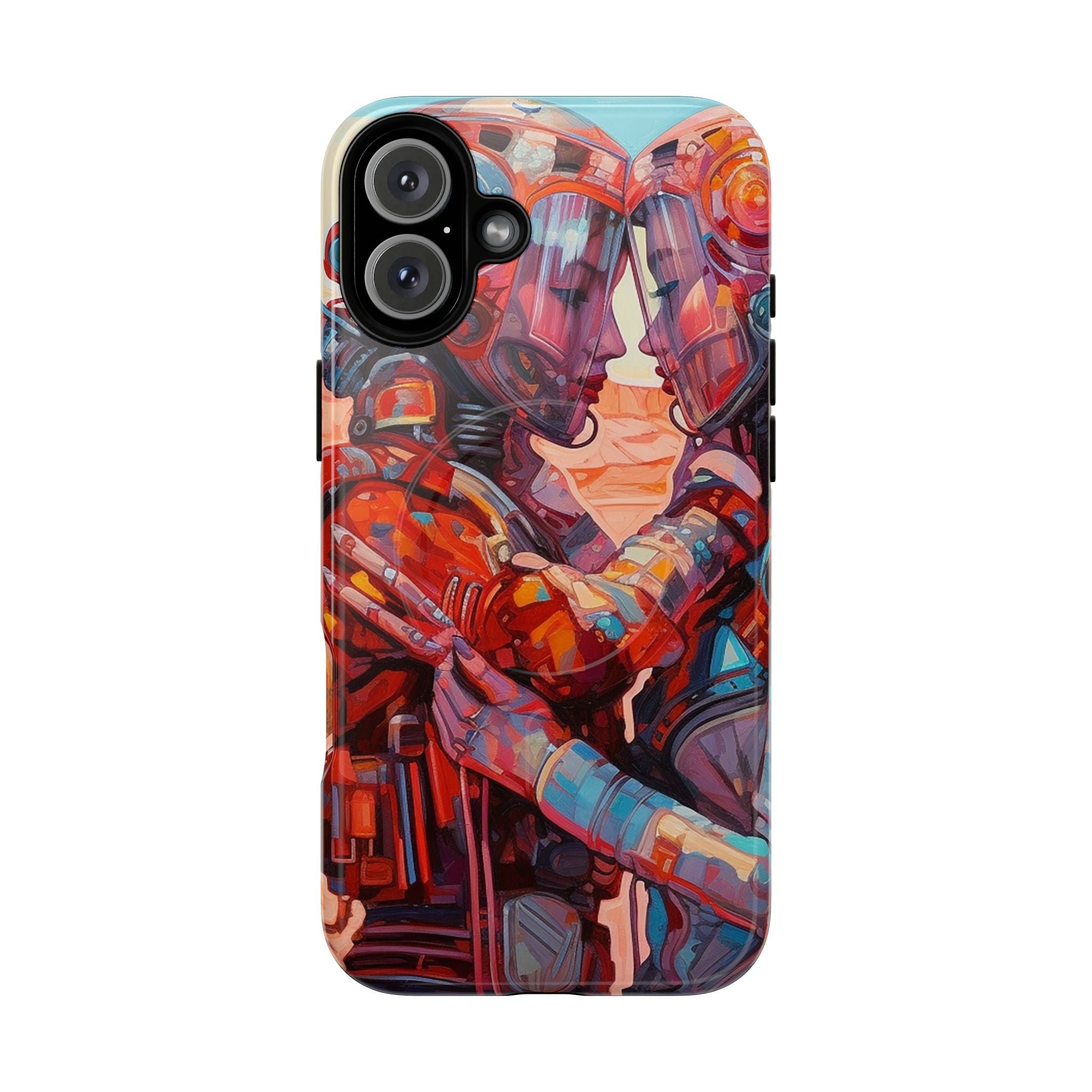 Phone Case — Colorful Futuristic Astronauts Magnetic Tough Case