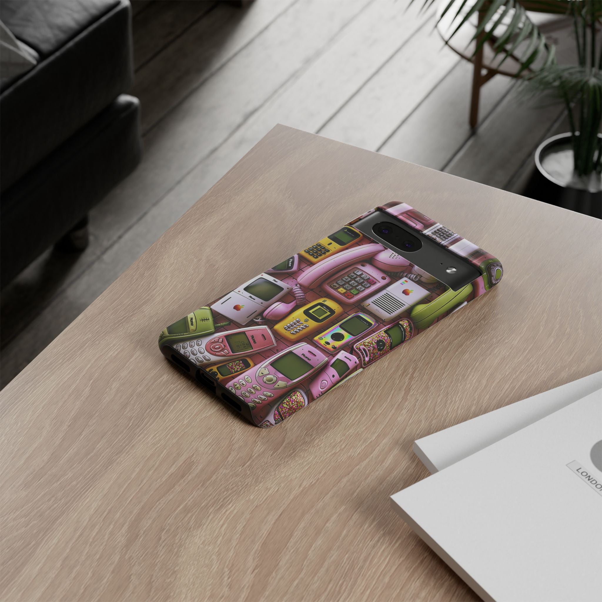 Phone Case — Surreal VR Cityscape Illustration