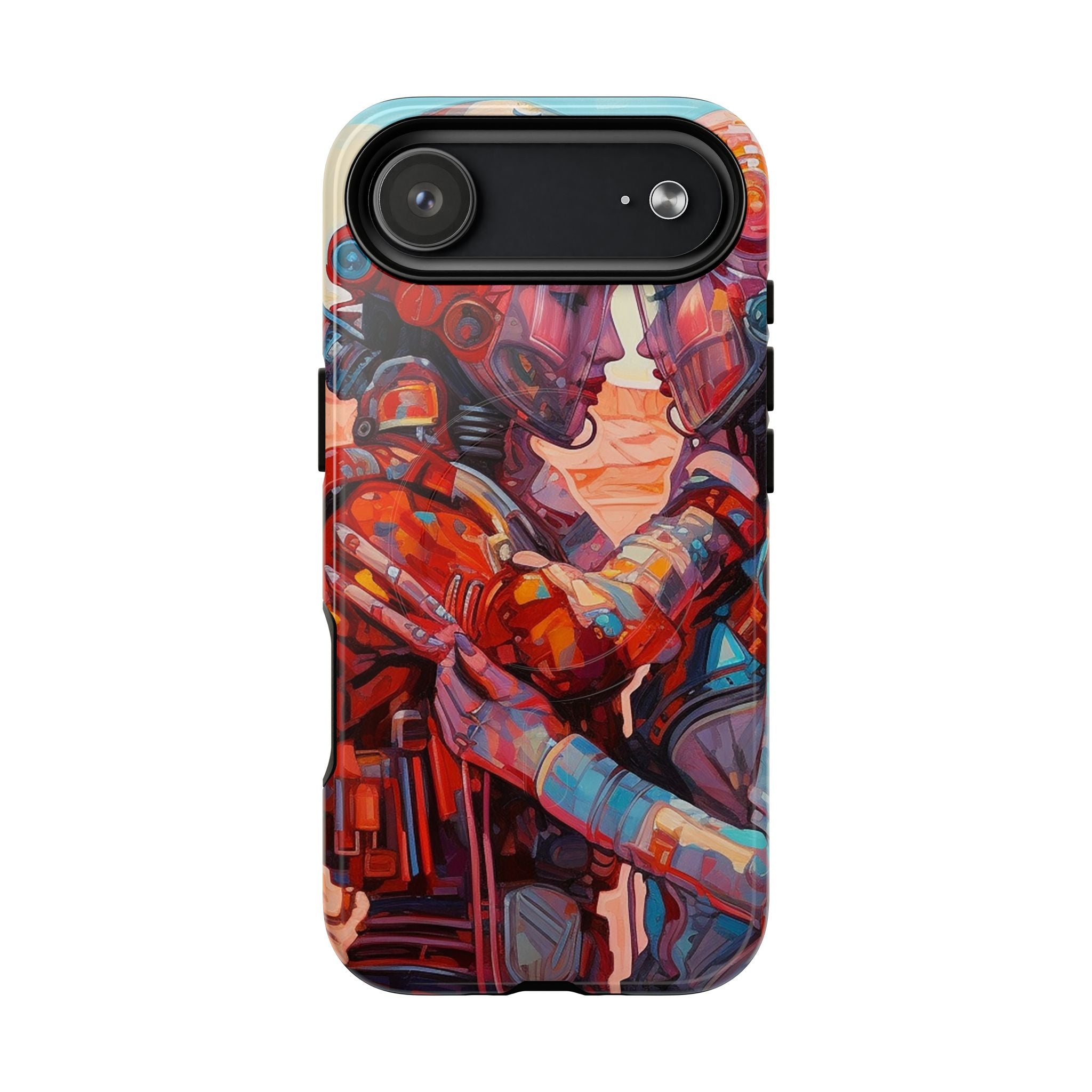 Phone Case — Colorful Futuristic Astronauts Magnetic Tough Case
