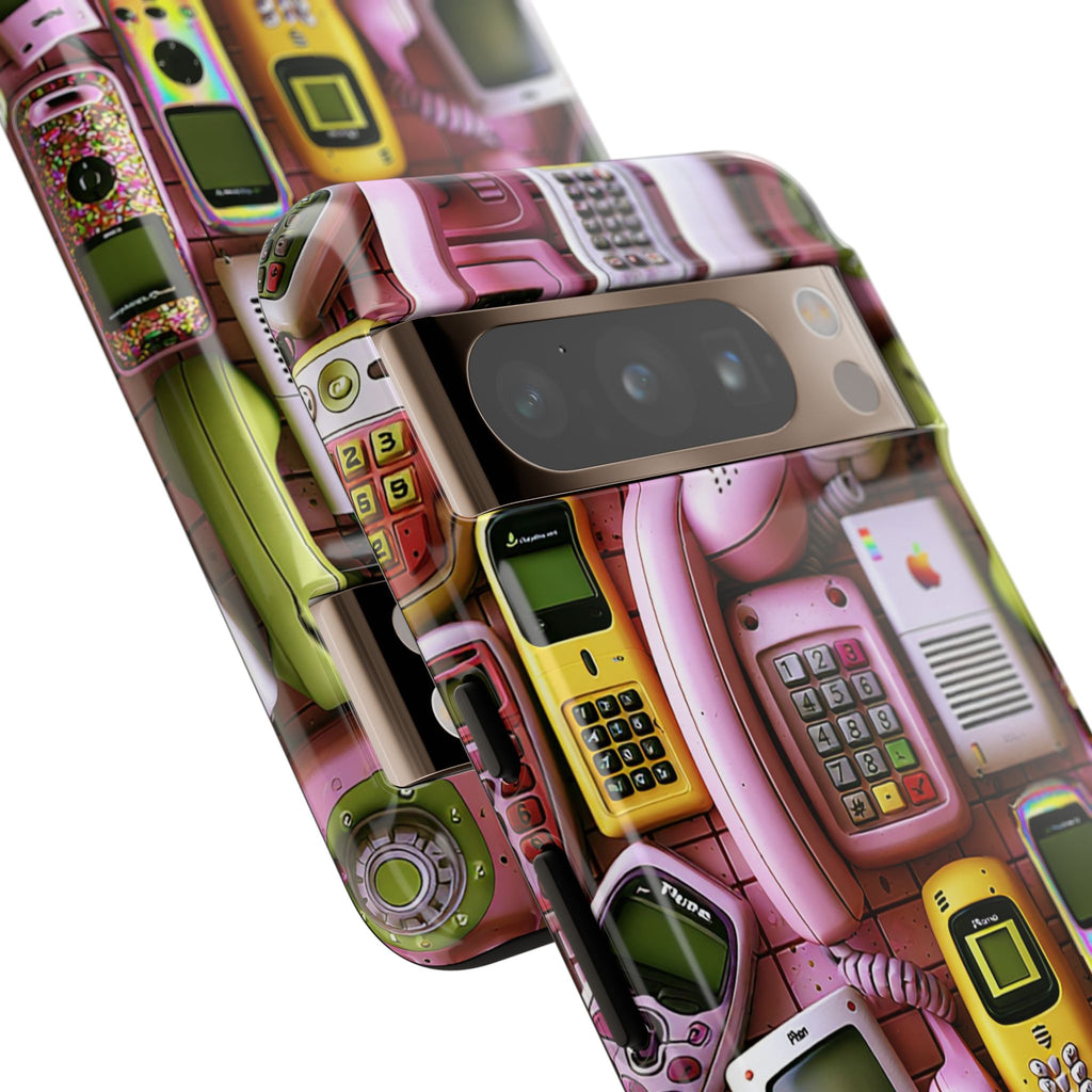 Phone Case — Surreal VR Cityscape Illustration