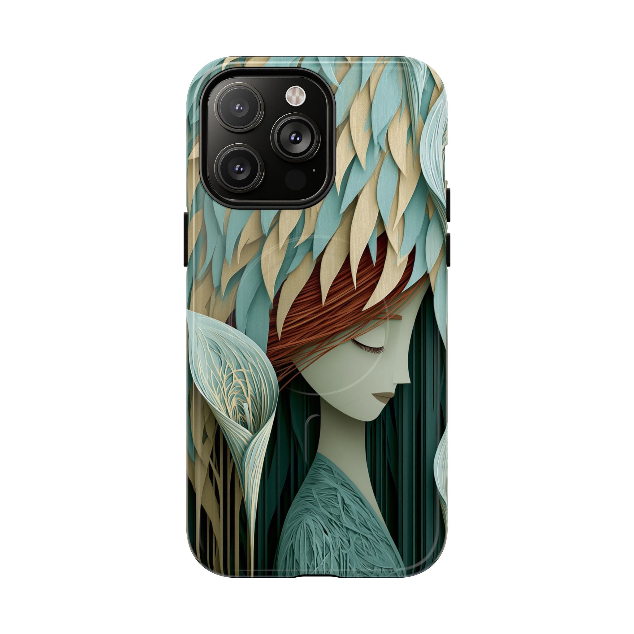Artistic Forest Nymph Tough Magnetic Phone Case