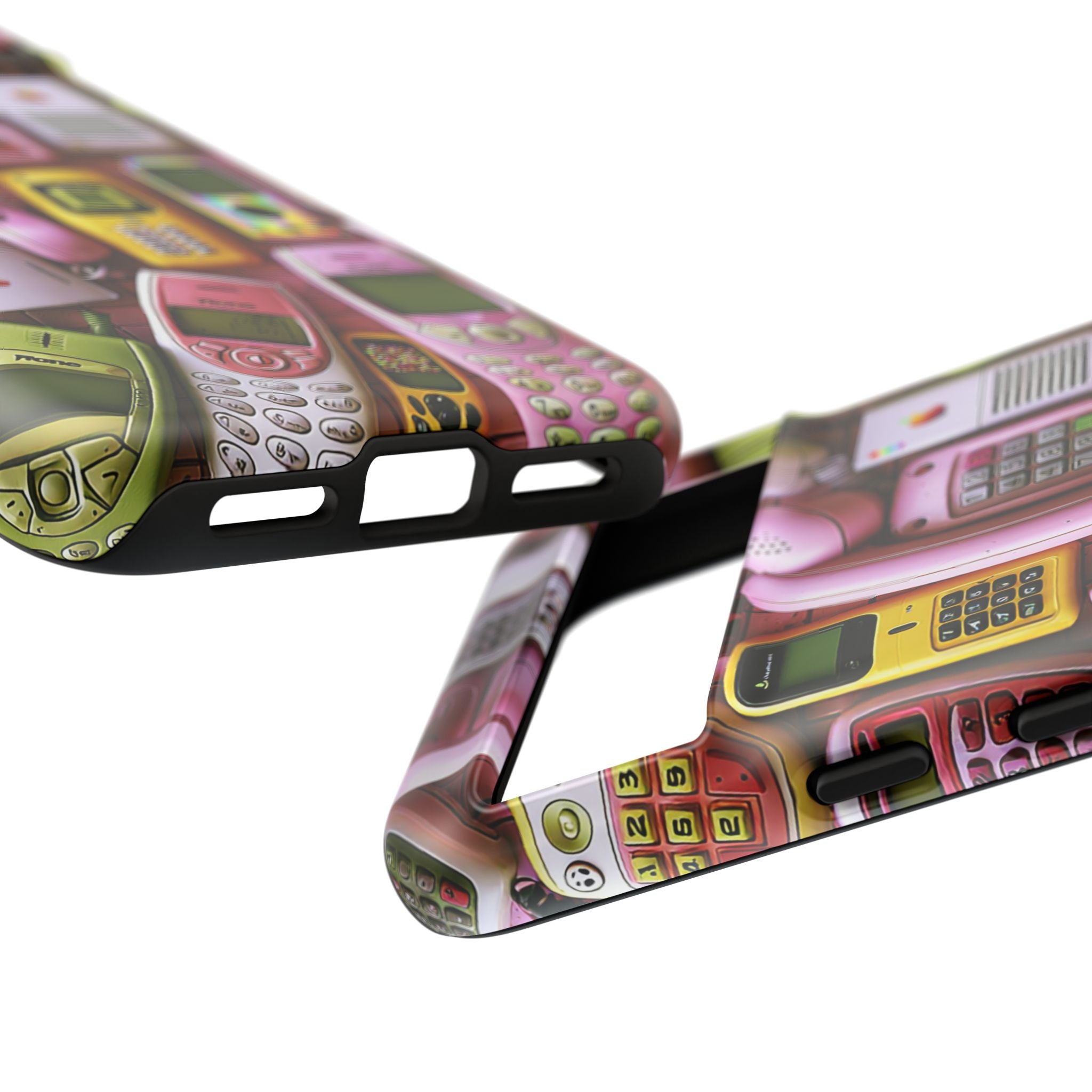 Phone Case — Surreal VR Cityscape Illustration