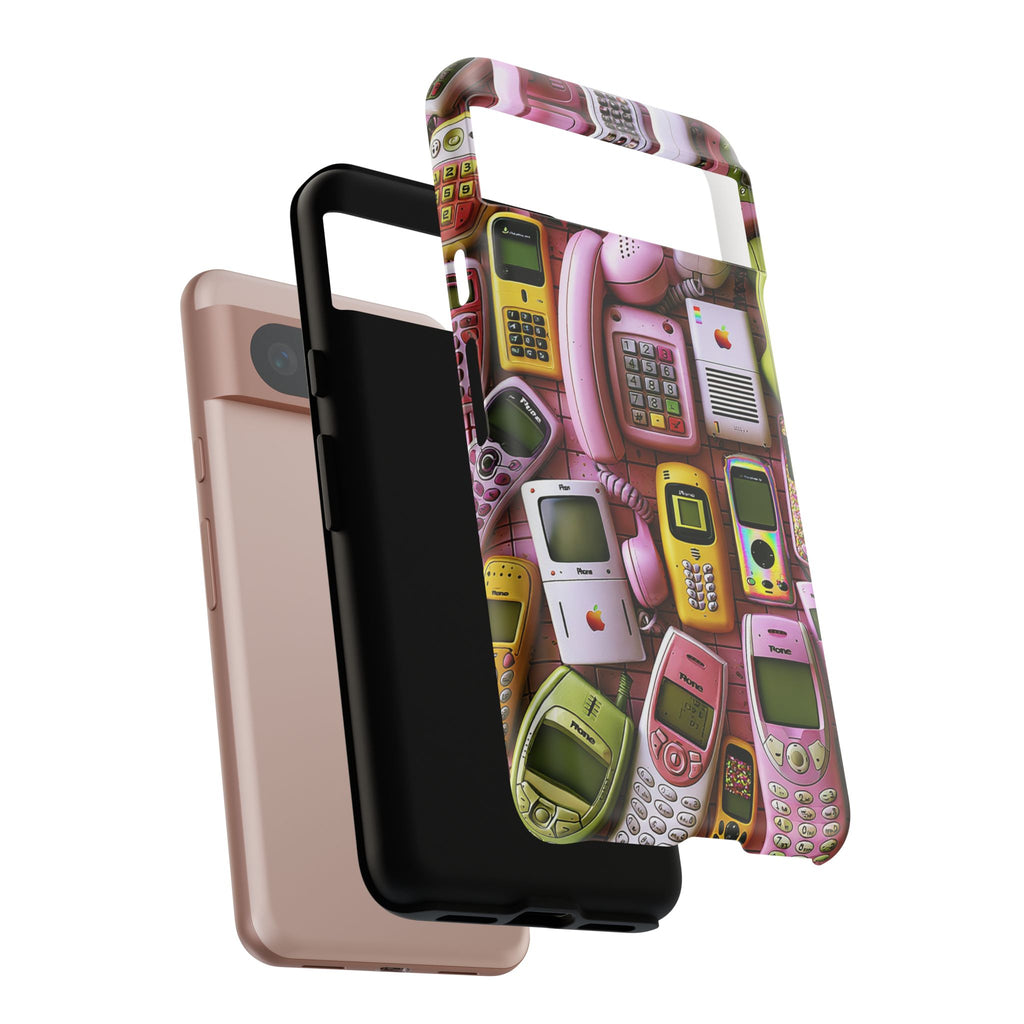 Phone Case — Surreal VR Cityscape Illustration