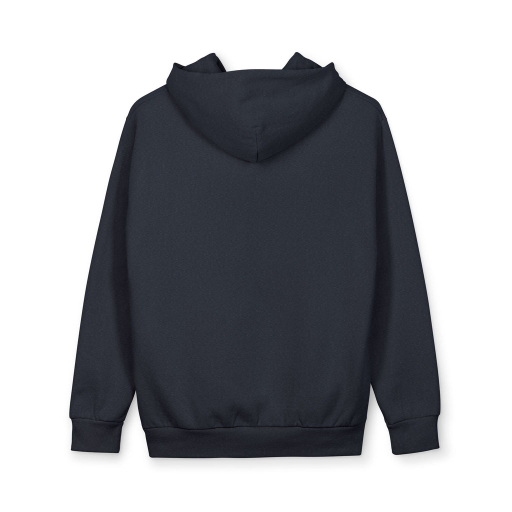 Spiral Pixel Art Hoodie — Monochrome Swirl Graphic Pullover