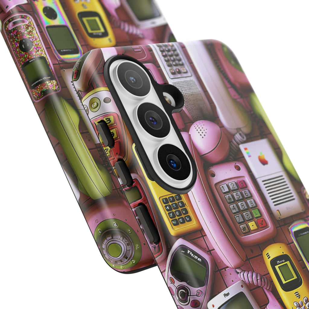 Phone Case — Surreal VR Cityscape Illustration