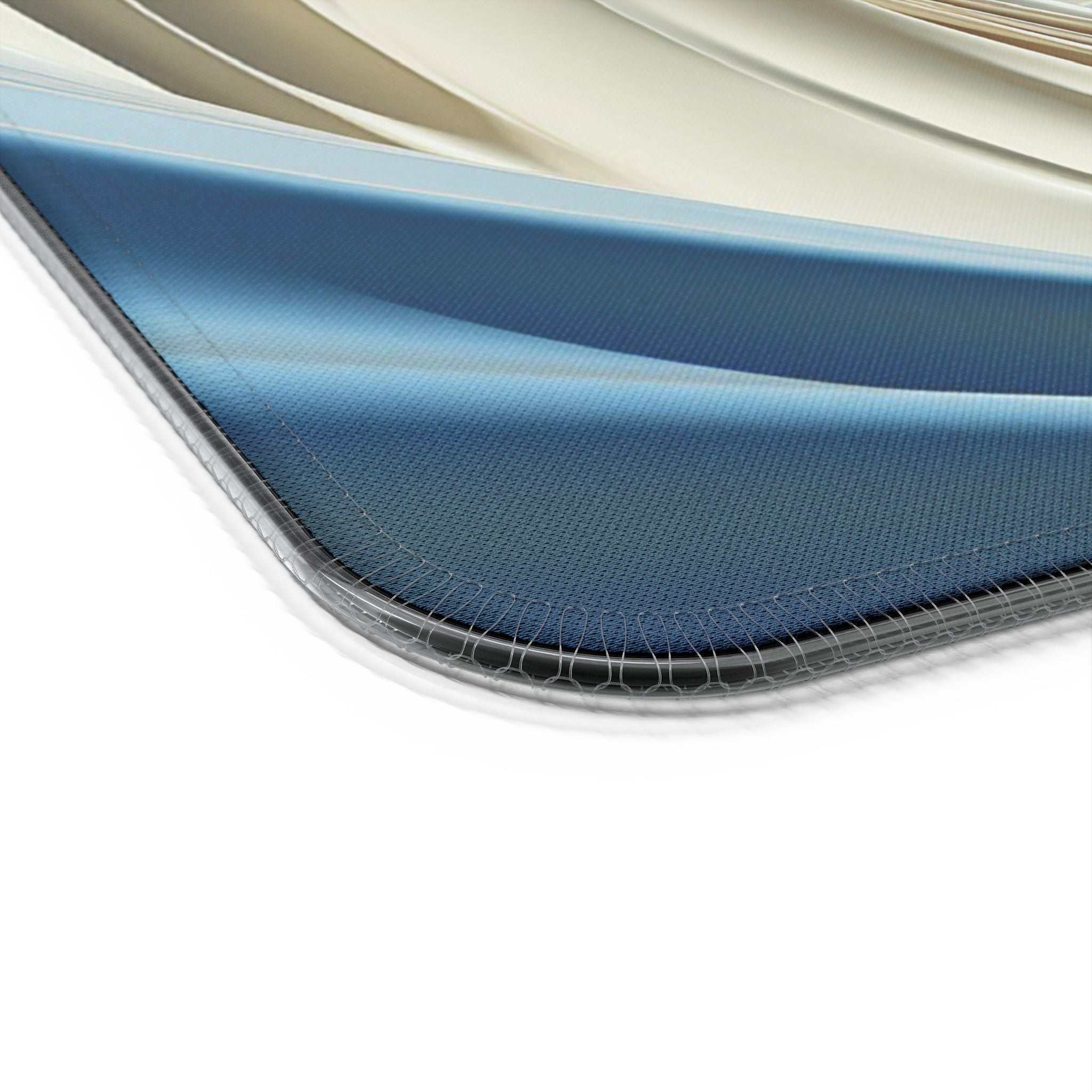 LED Wireless Charging Gaming Mouse Pad — Surreal Desert Fantasy Design