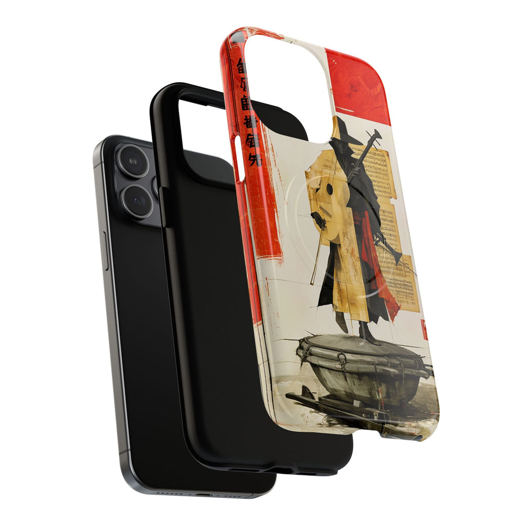 Samurai Art Phone Case — Tough Magnetic Protective iPhone Cover