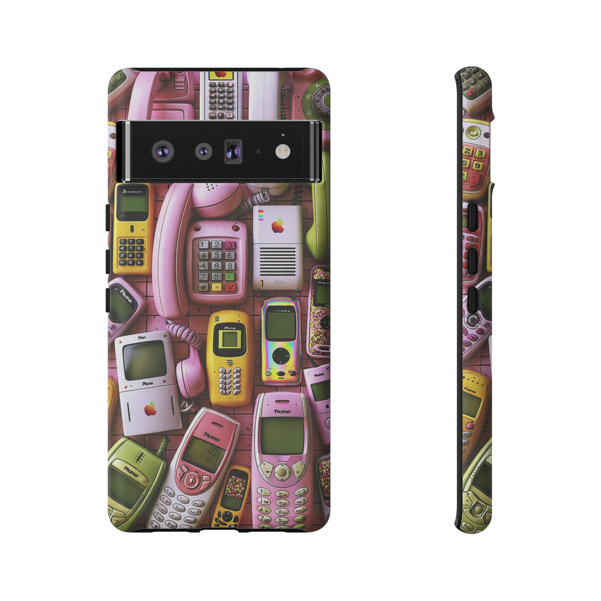 Phone Case — Surreal VR Cityscape Illustration