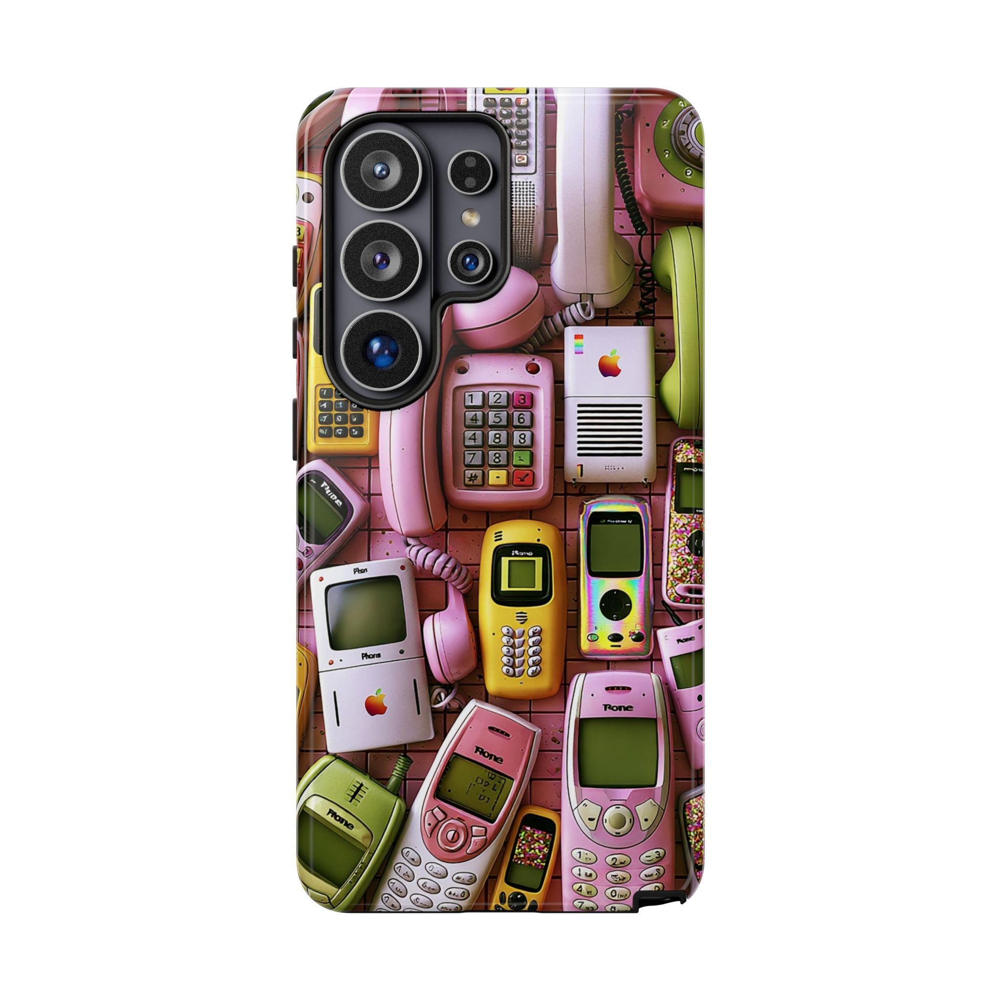 Phone Case — Surreal VR Cityscape Illustration