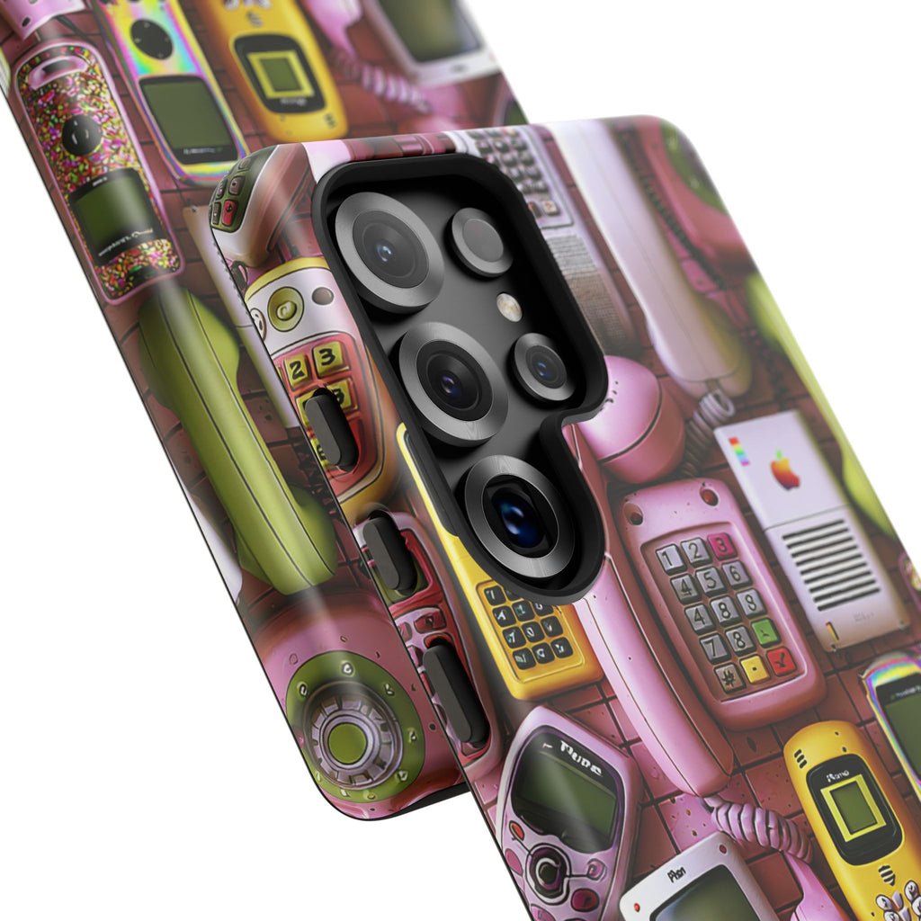 Phone Case — Surreal VR Cityscape Illustration